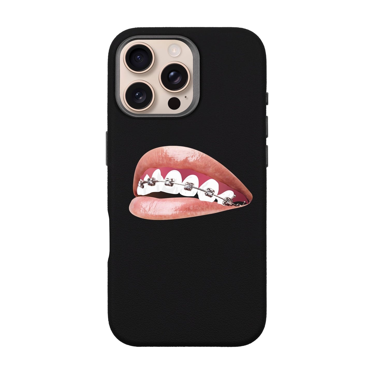 ORTHODONTIST-iPhone 16 Pro Max Leather Premium Kılıf MagSafe Özellikli