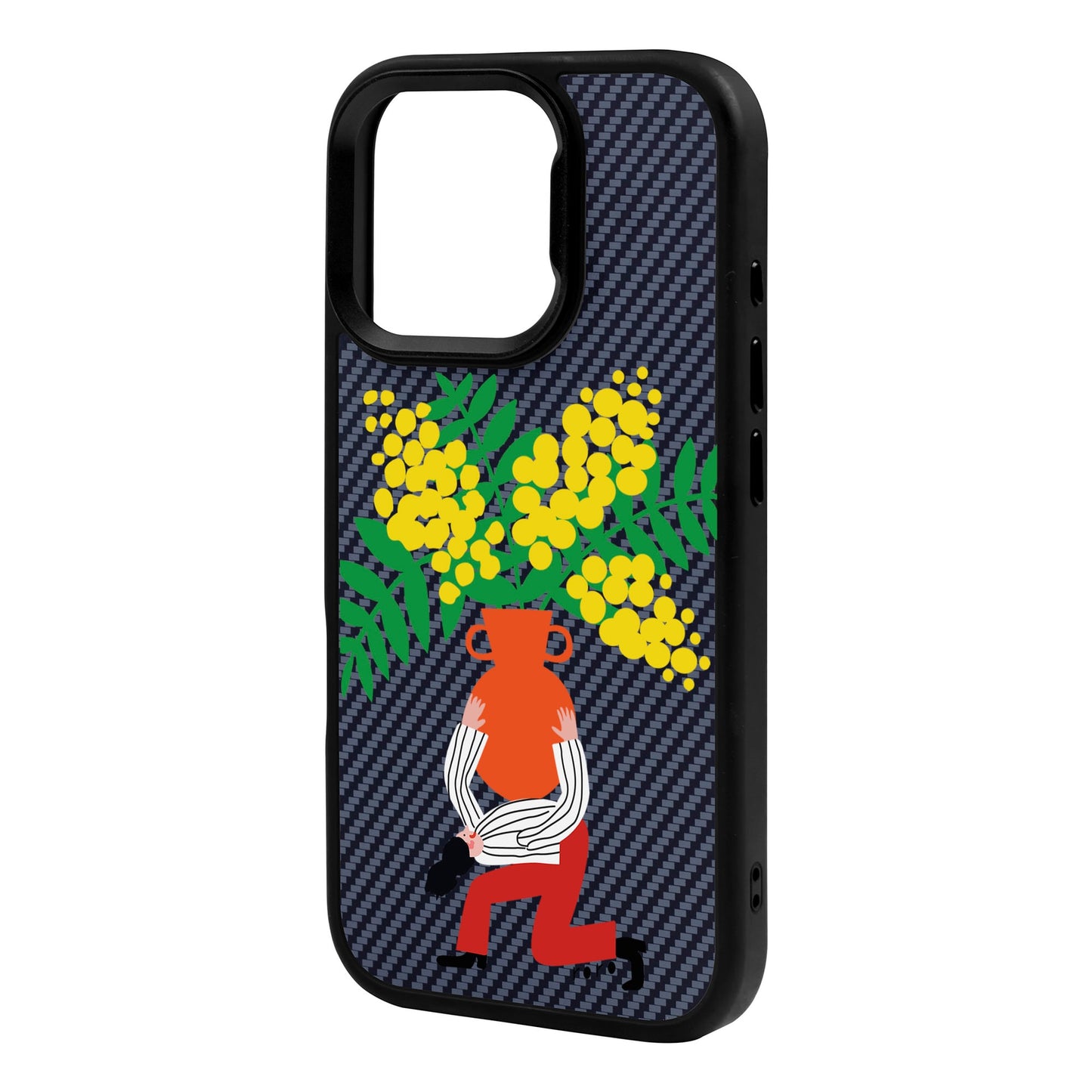 VASE-iPhone 16 Pro Max Plaid Kılıf MagSafe Özellikli