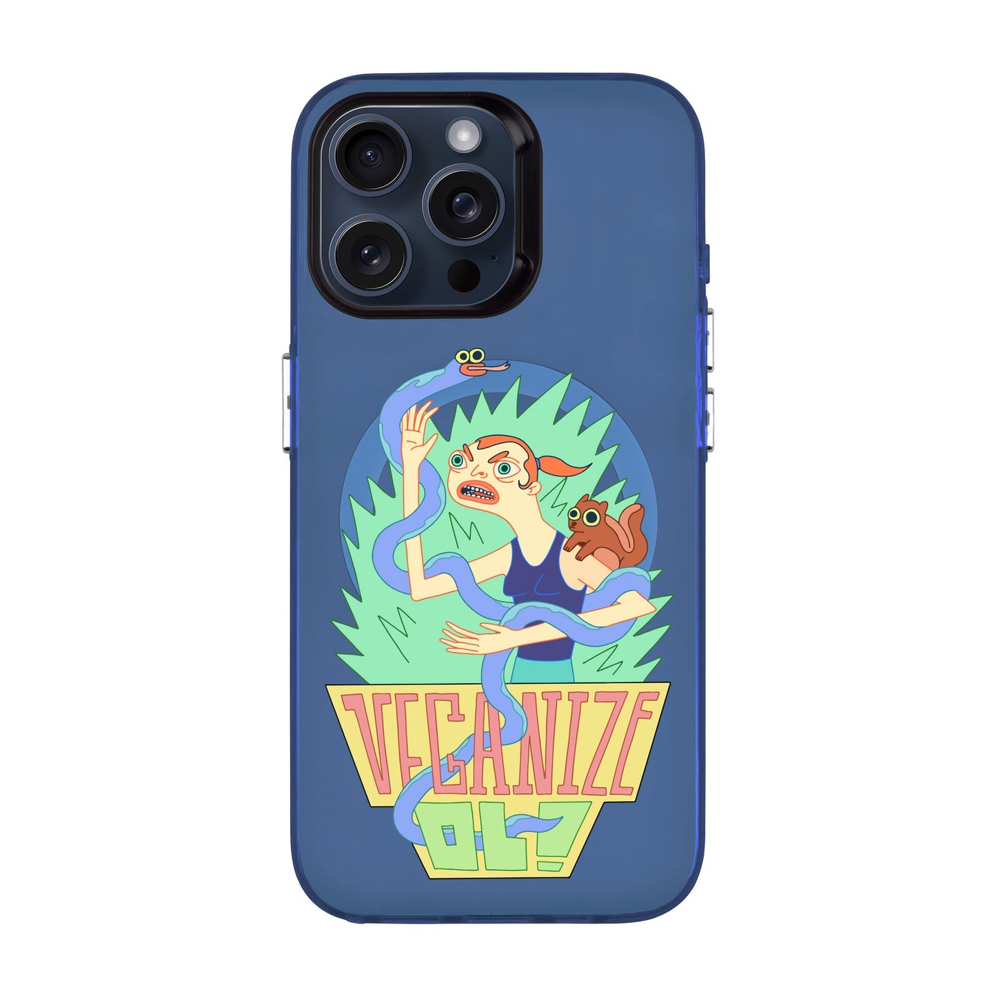 VEGANİZE-iPhone 15 Pro Max Hold Kılıf MagSafe Özellikli
