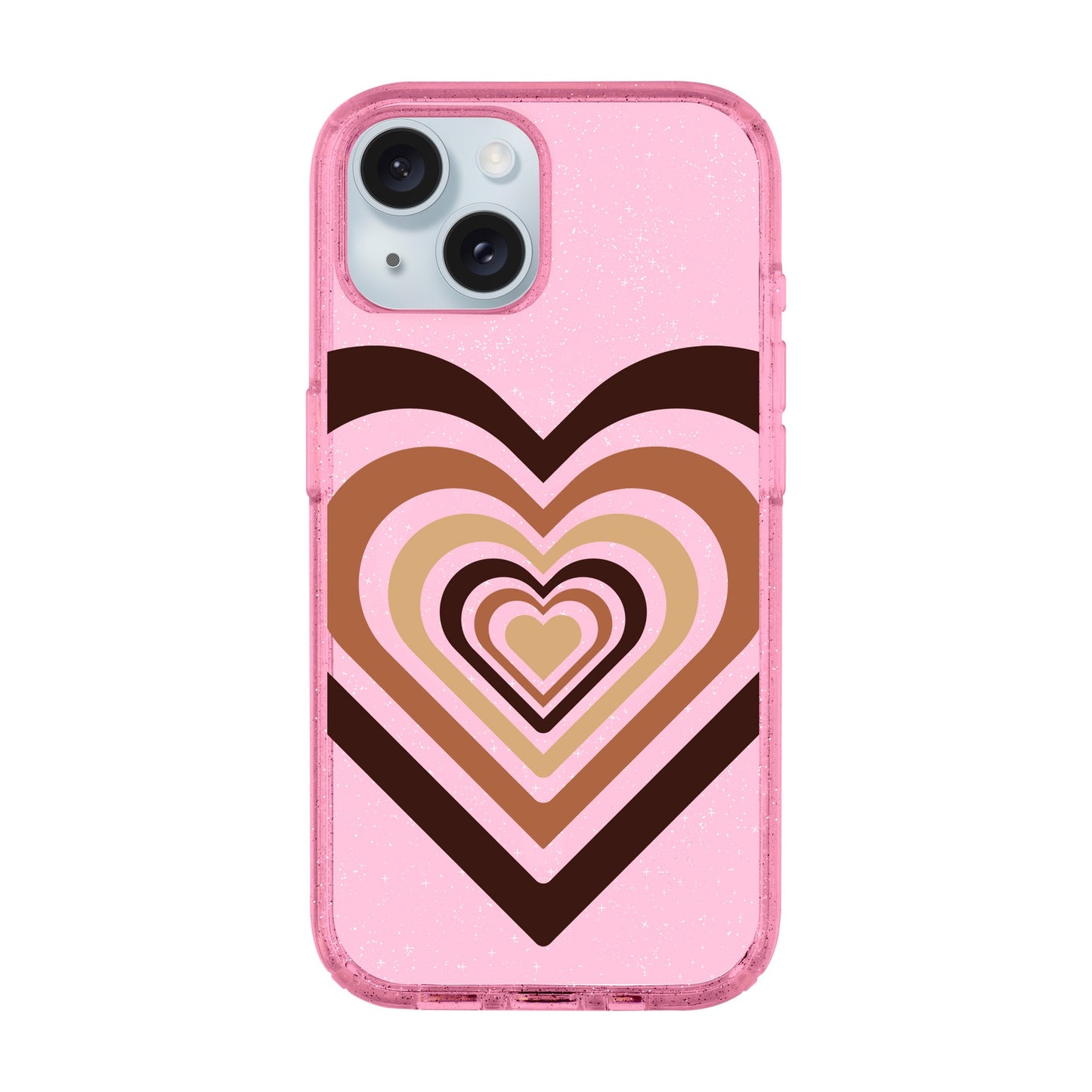 HEART-iPhone 14 Plus Shiny Kılıf MagSafe Özellikli