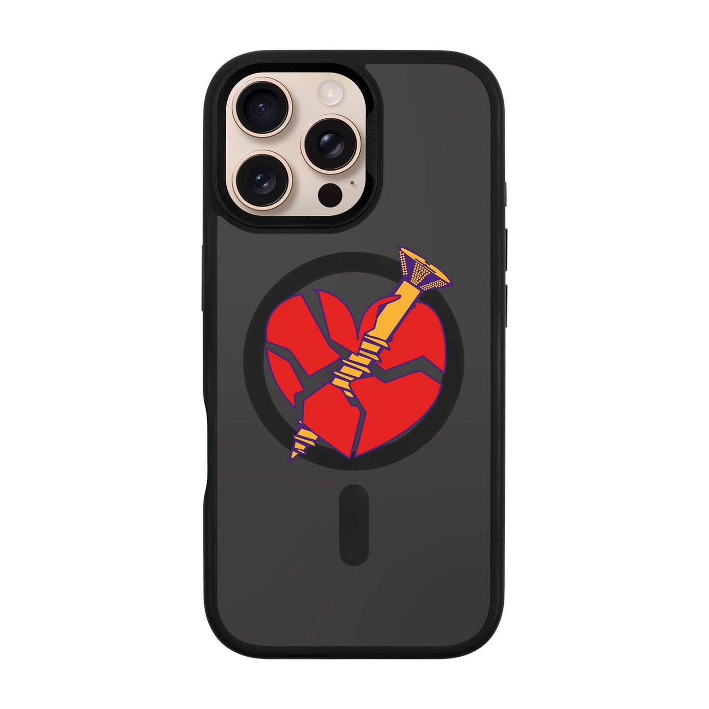 BROKEN HEART-iPhone 16 Pro Max Rise Kılıf MagSafe Özellikli