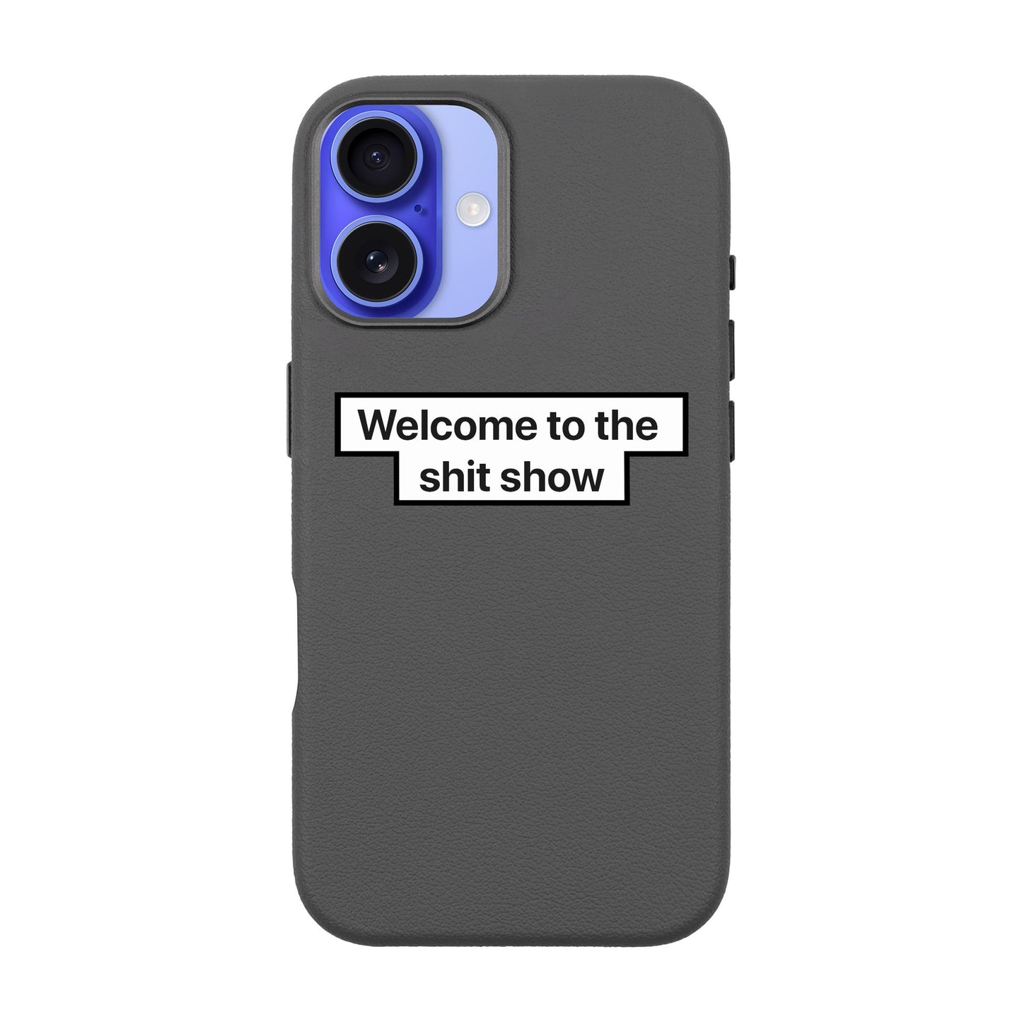 WELCOME-iPhone 16 Leather Premium Kılıf MagSafe Özellikli