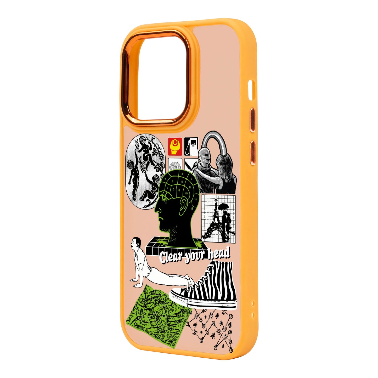 CLEAR YOUR HEAD-iPhone 14 Pro Max Proof Kılıf