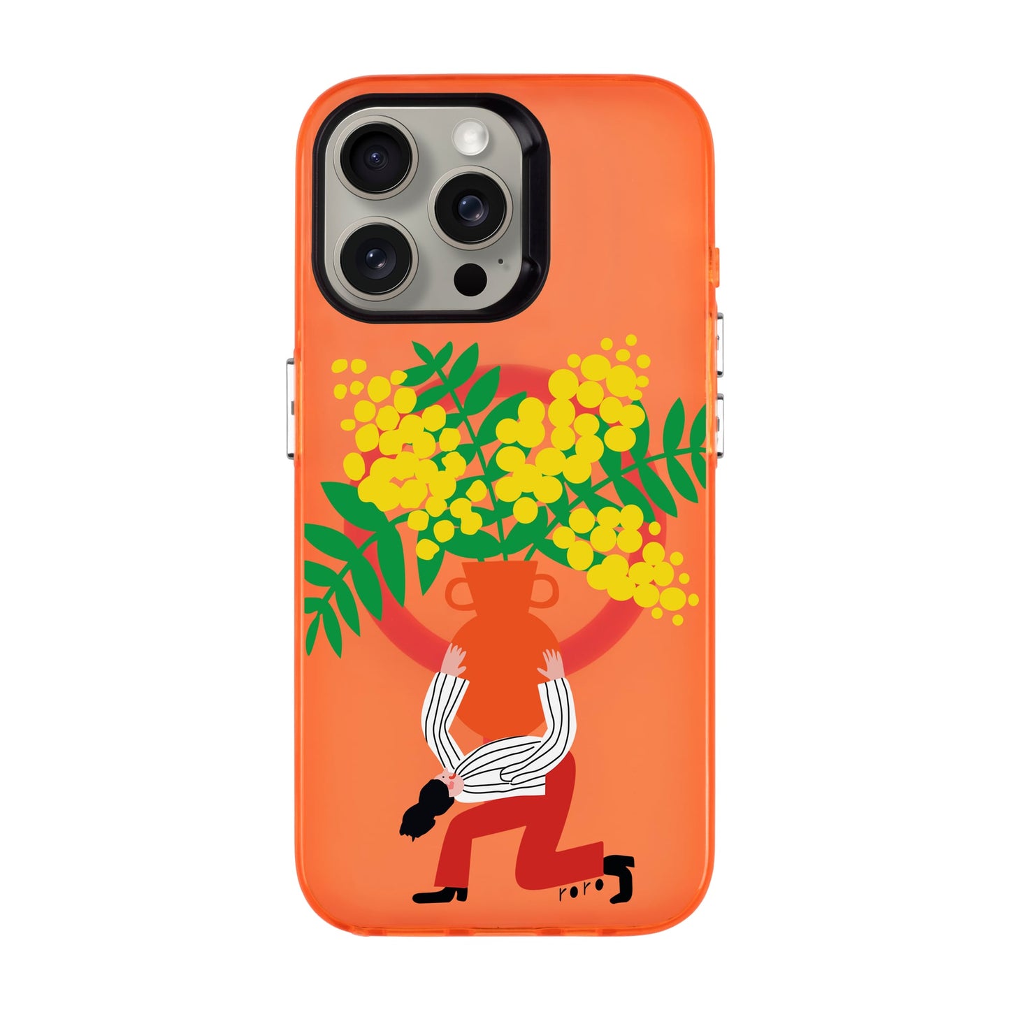VASE-iPhone 15 Pro Max Hold Kılıf MagSafe Özellikli