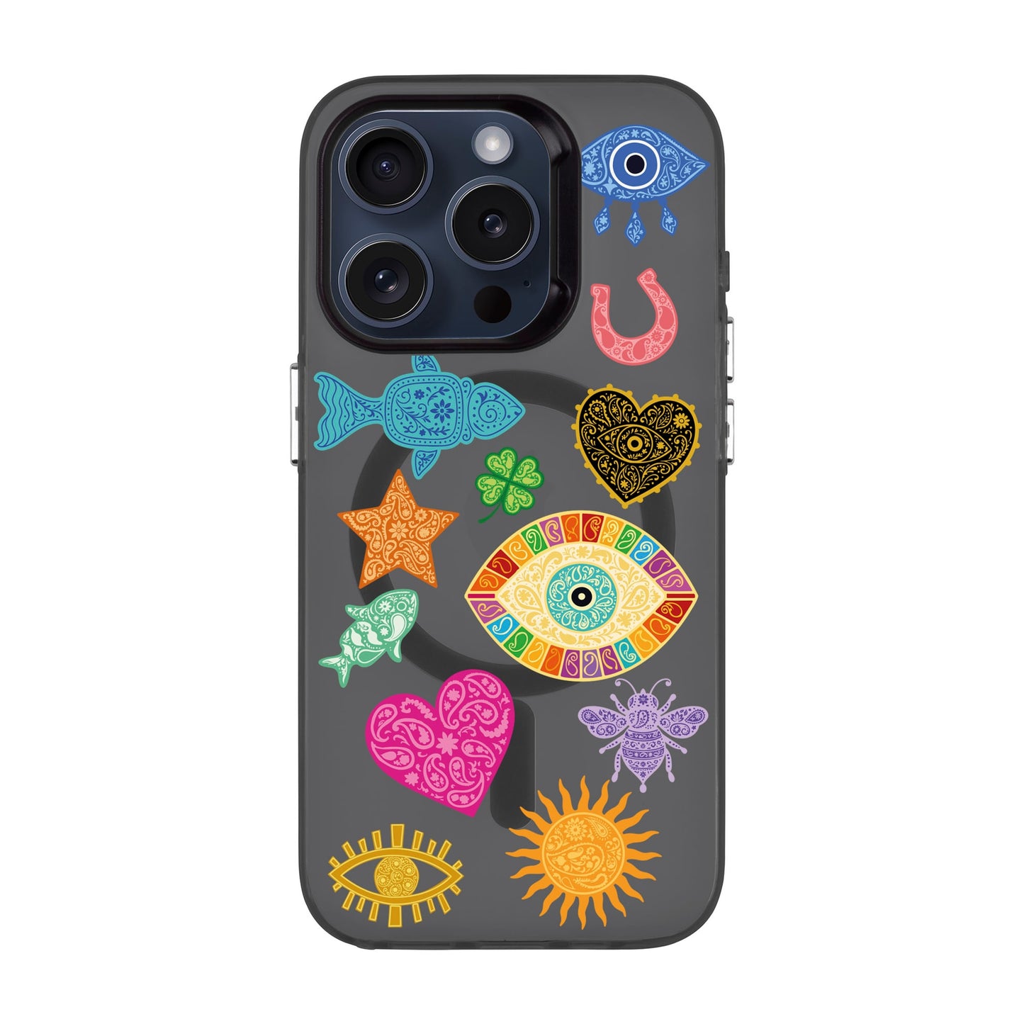 CHARMS BY BERRİN ÖZKAN-iPhone 15 Pro Hold Kılıf MagSafe Özellikli