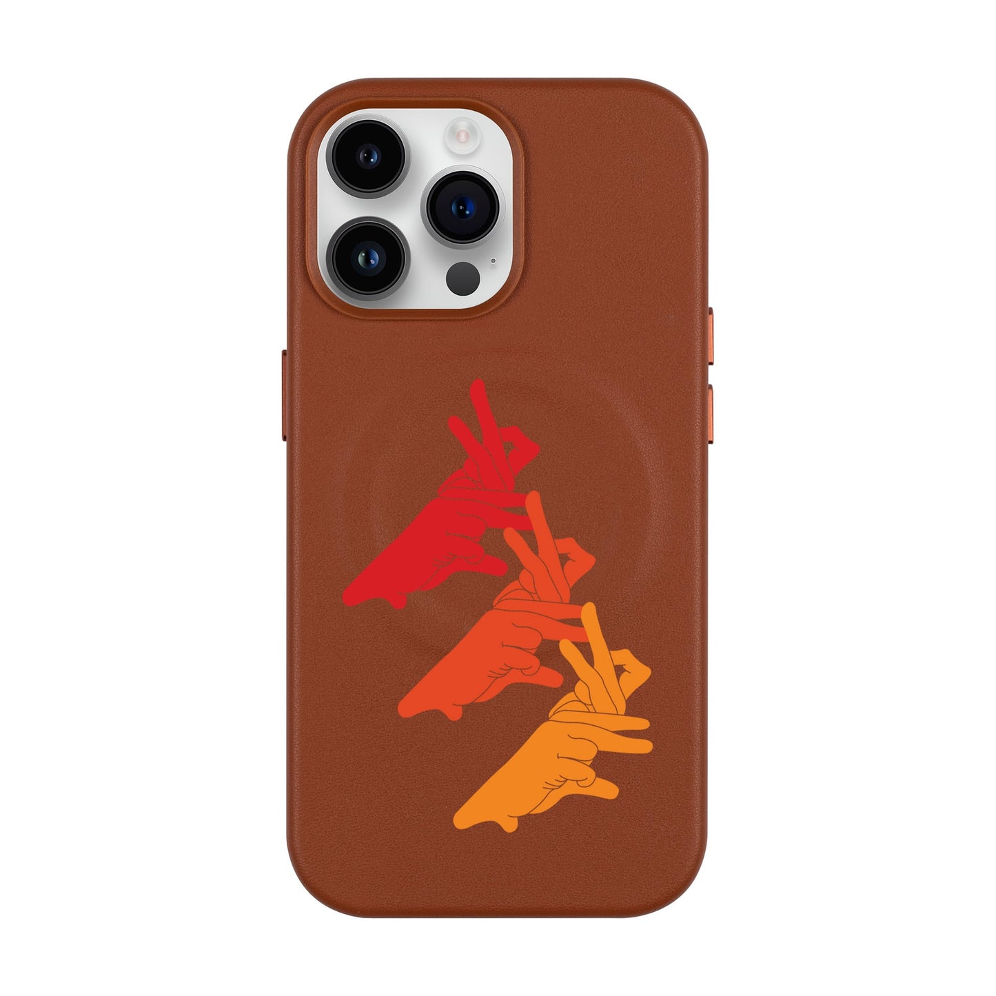 BUNNY MARCH-iPhone 14 Pro Max Leather Kılıf MagSafe Özellikli