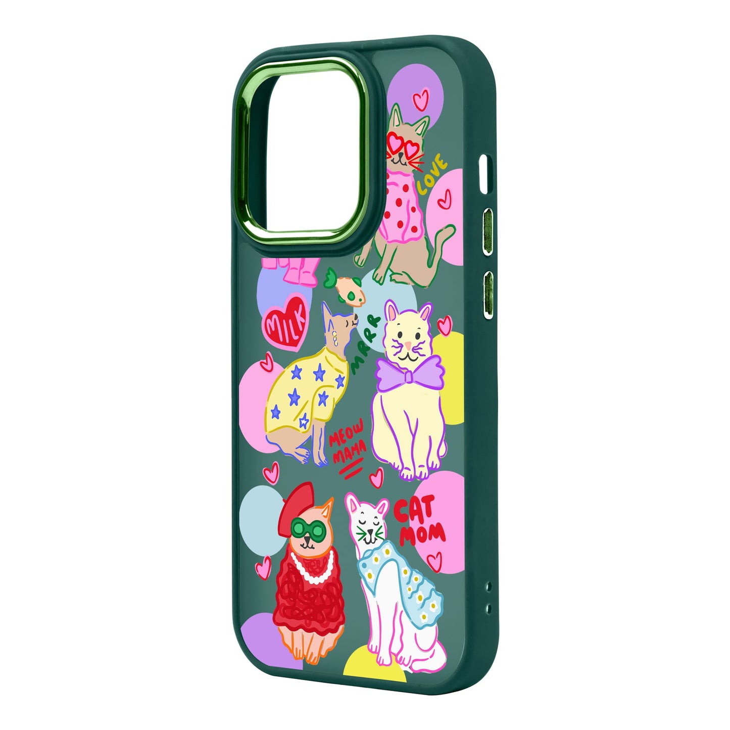 CAT MOM-iPhone 14 Pro Max Proof Kılıf
