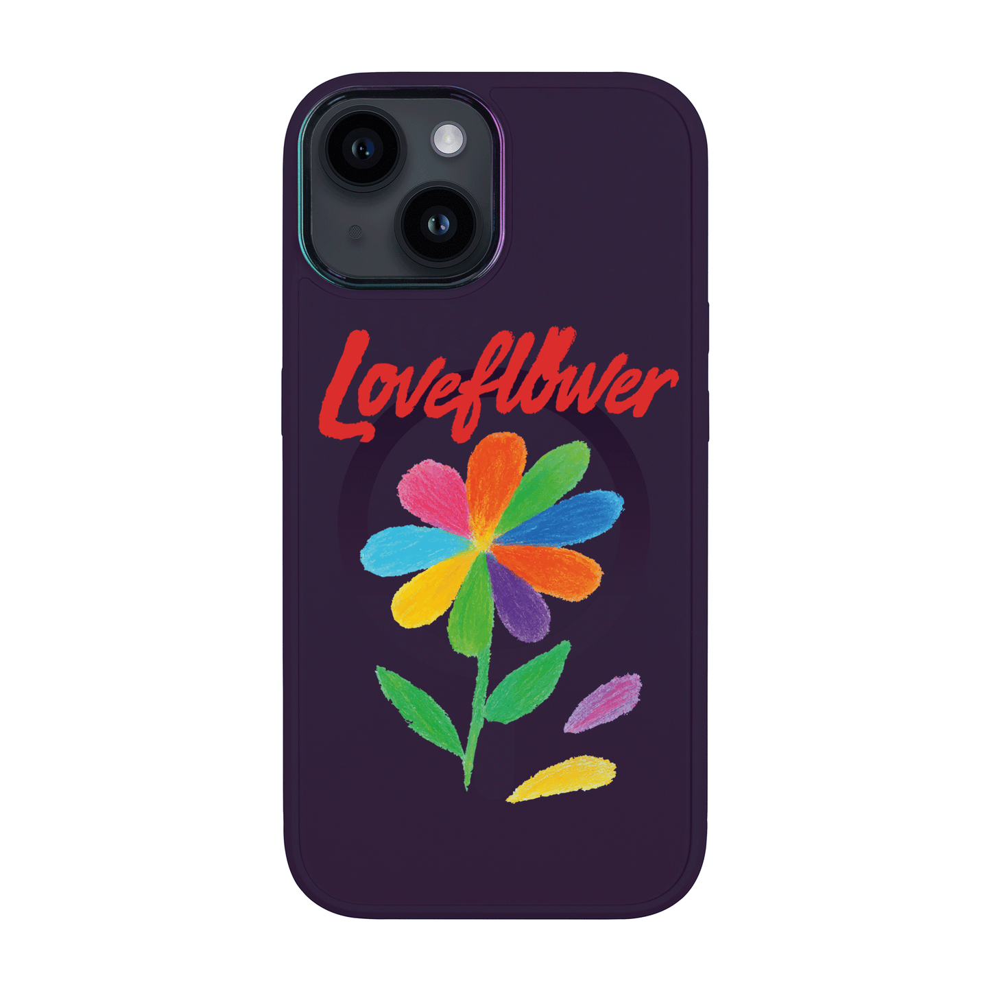 LOVE FLOWER-iPhone 14 Vigor Kılıf MagSafe Özellikli