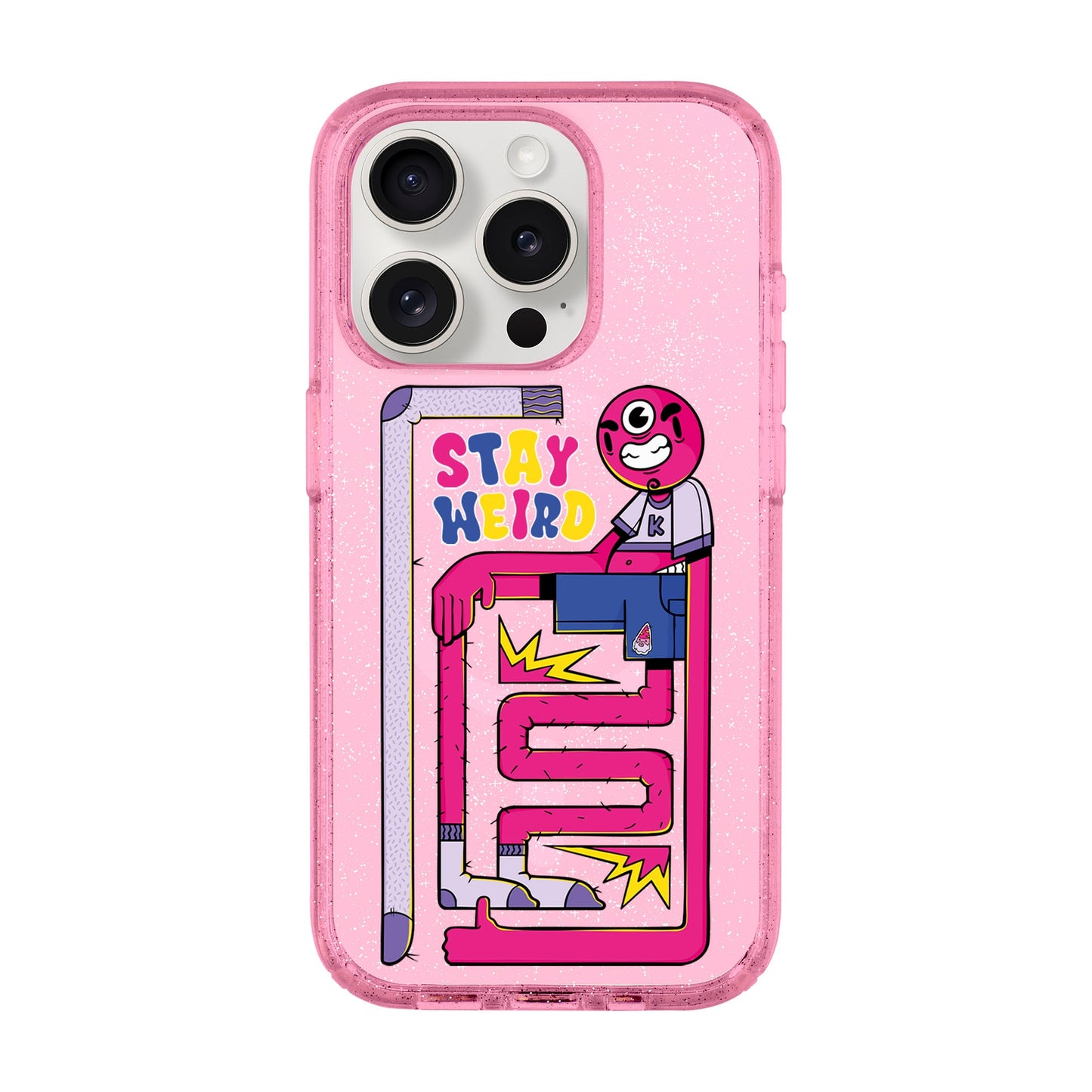 OG TOOTHY-iPhone 15 Pro Max Shiny Kılıf MagSafe Özellikli