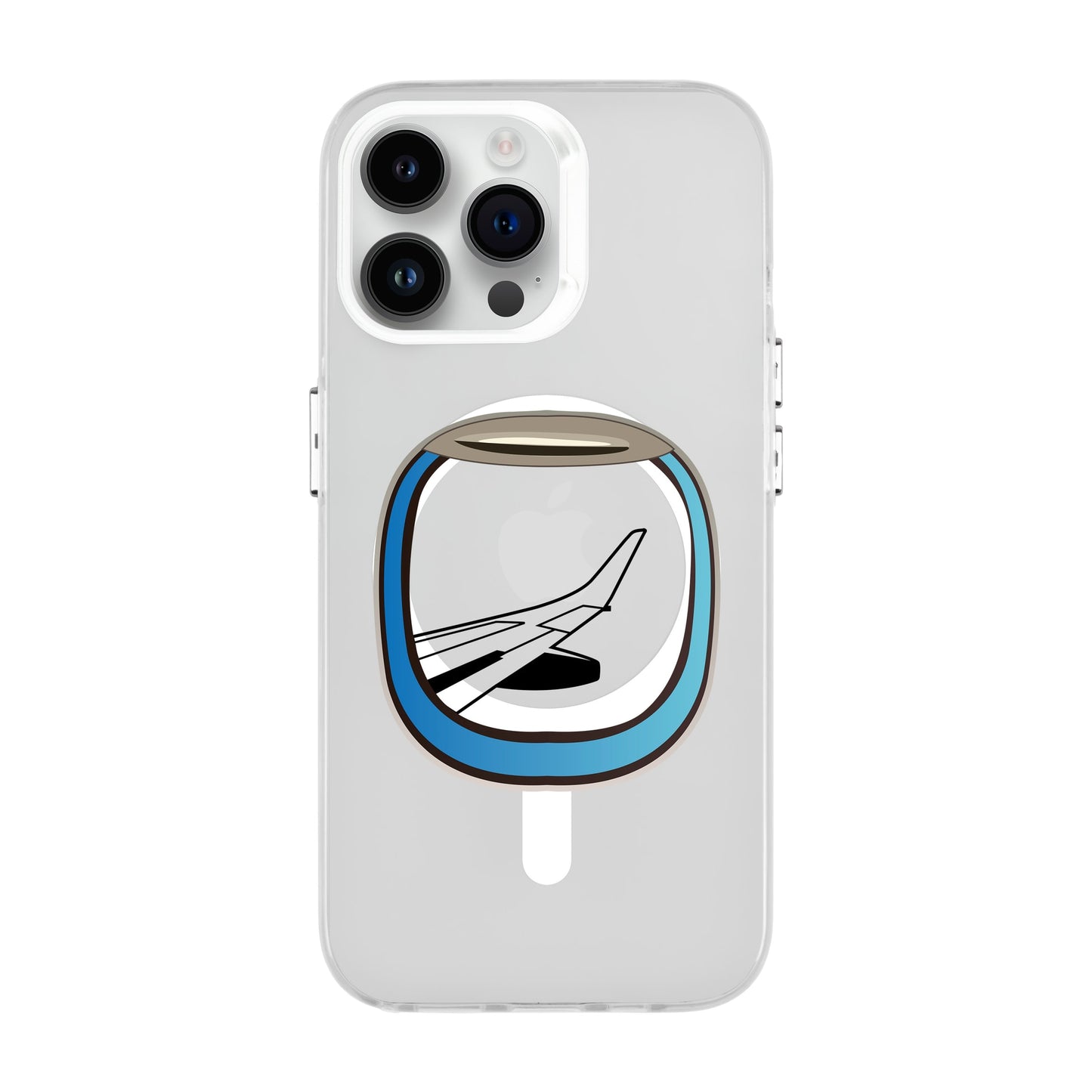 AIRCRAFT WINDOW-iPhone 12 Hold Kılıf MagSafe Özellikli