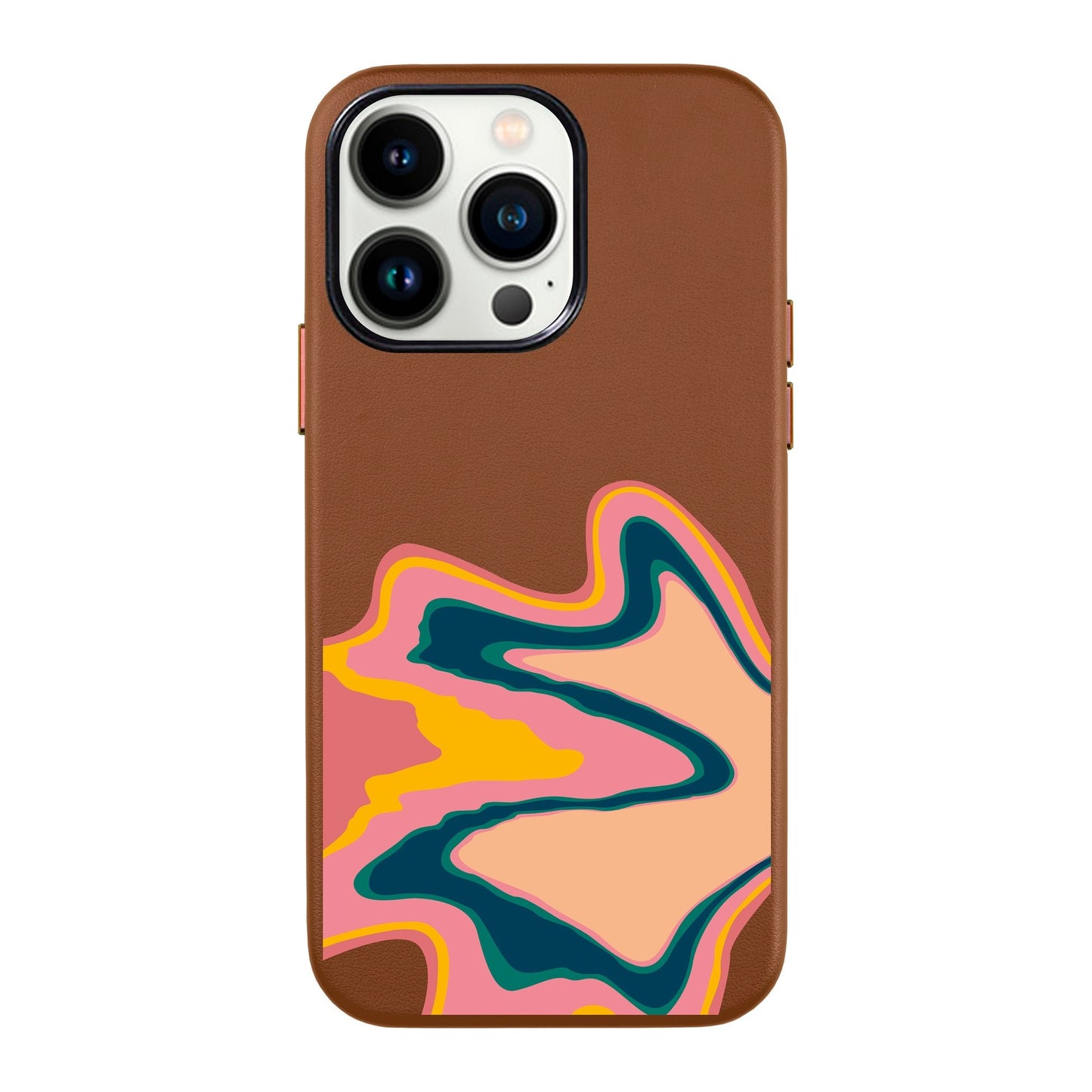 US IN ESSENCE-iPhone 13 Pro Max Leather Kılıf