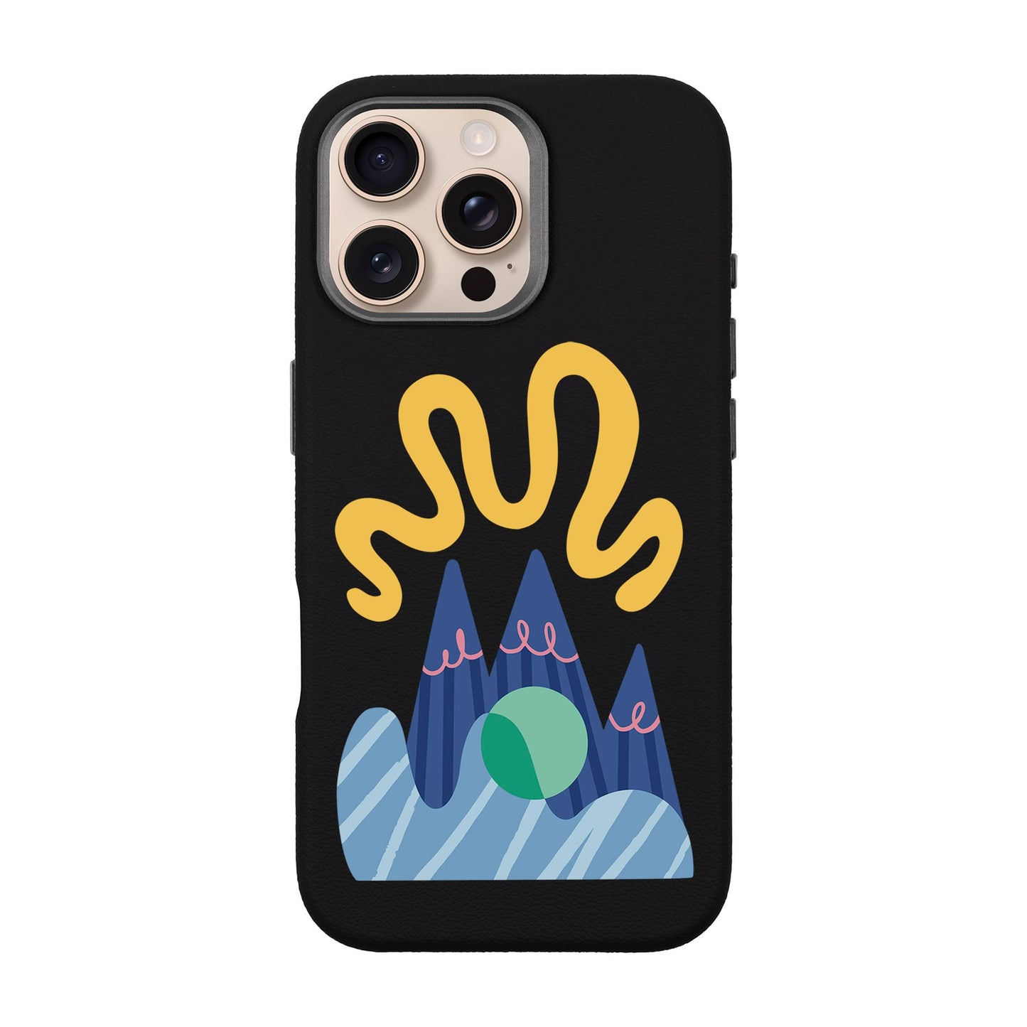 MOUNTAIN-iPhone 16 Pro Max Leather Premium Kılıf MagSafe Özellikli