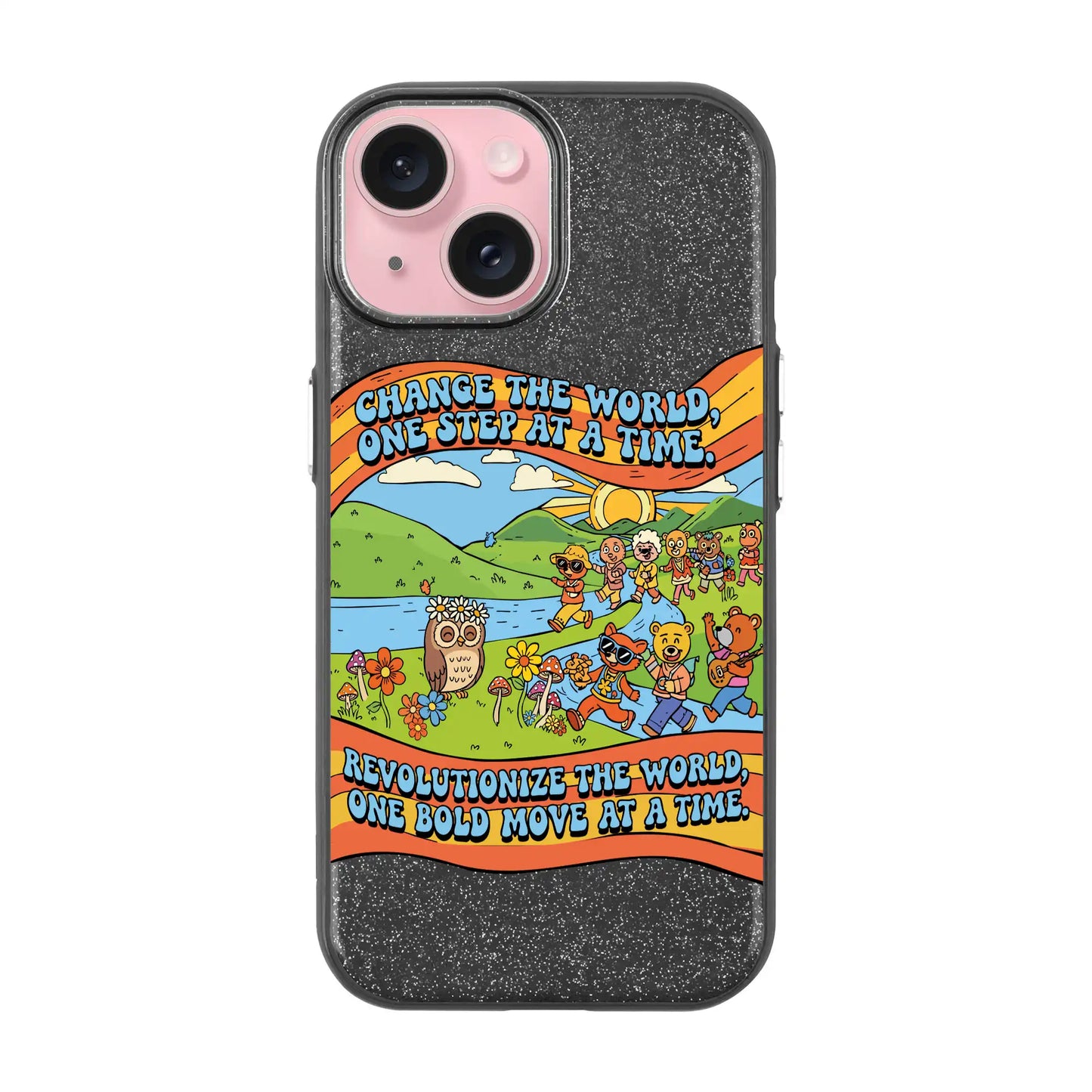CHANGE THE WORLD-iPhone 15 Radiant Kılıf MagSafe Özellikli
