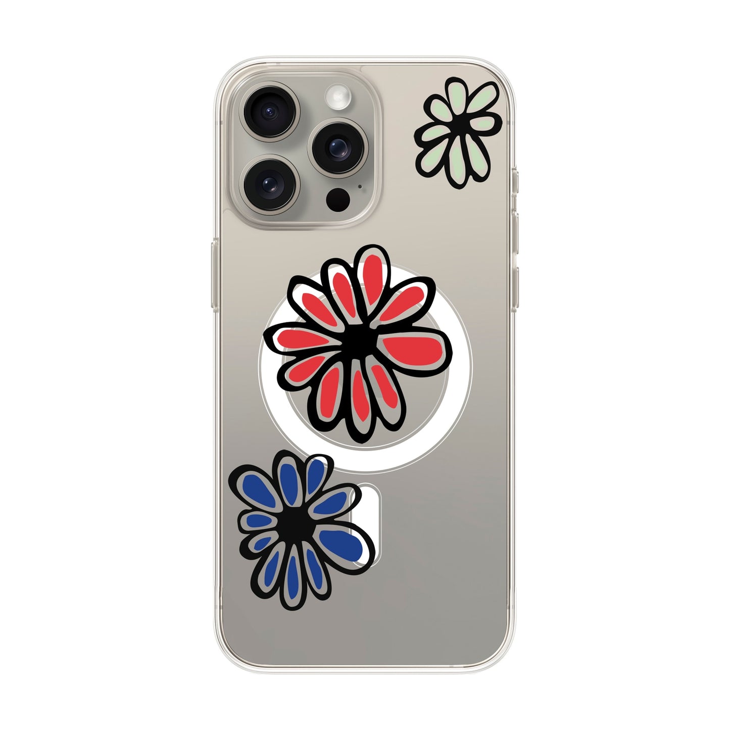 FLORIST-iPhone 15 Pro Max Solid Kılıf MagSafe Özellikli