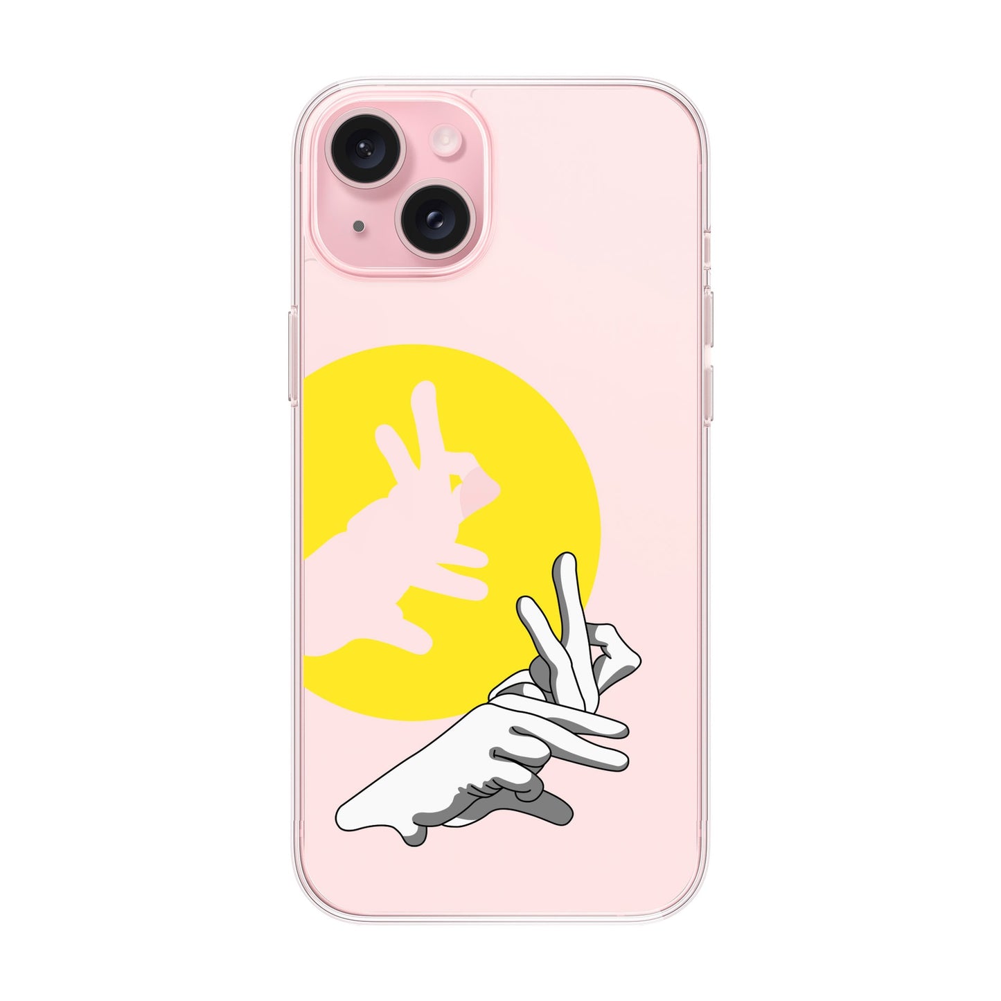 BUNNY-iPhone 15 Plus Solid Kılıf