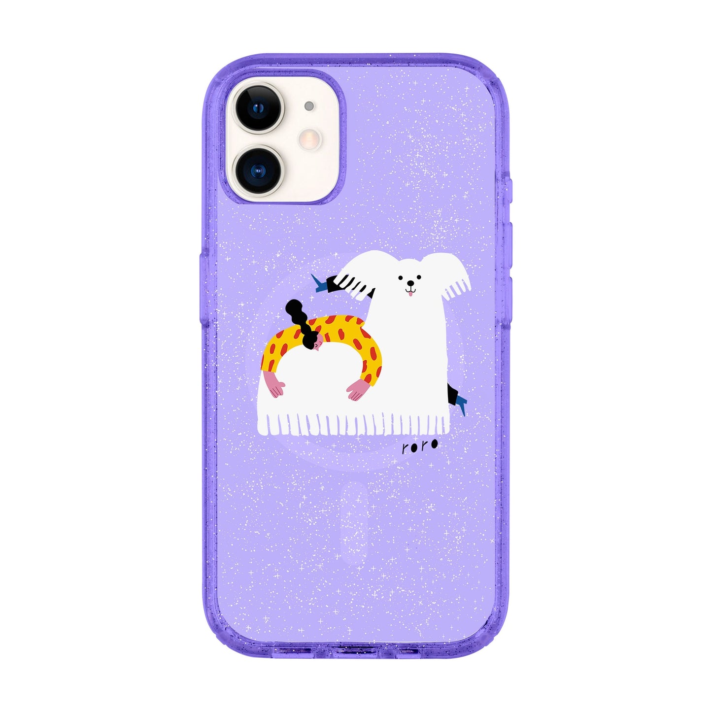 FANCY DOG-iPhone 11 Shiny Kılıf MagSafe Özellikli