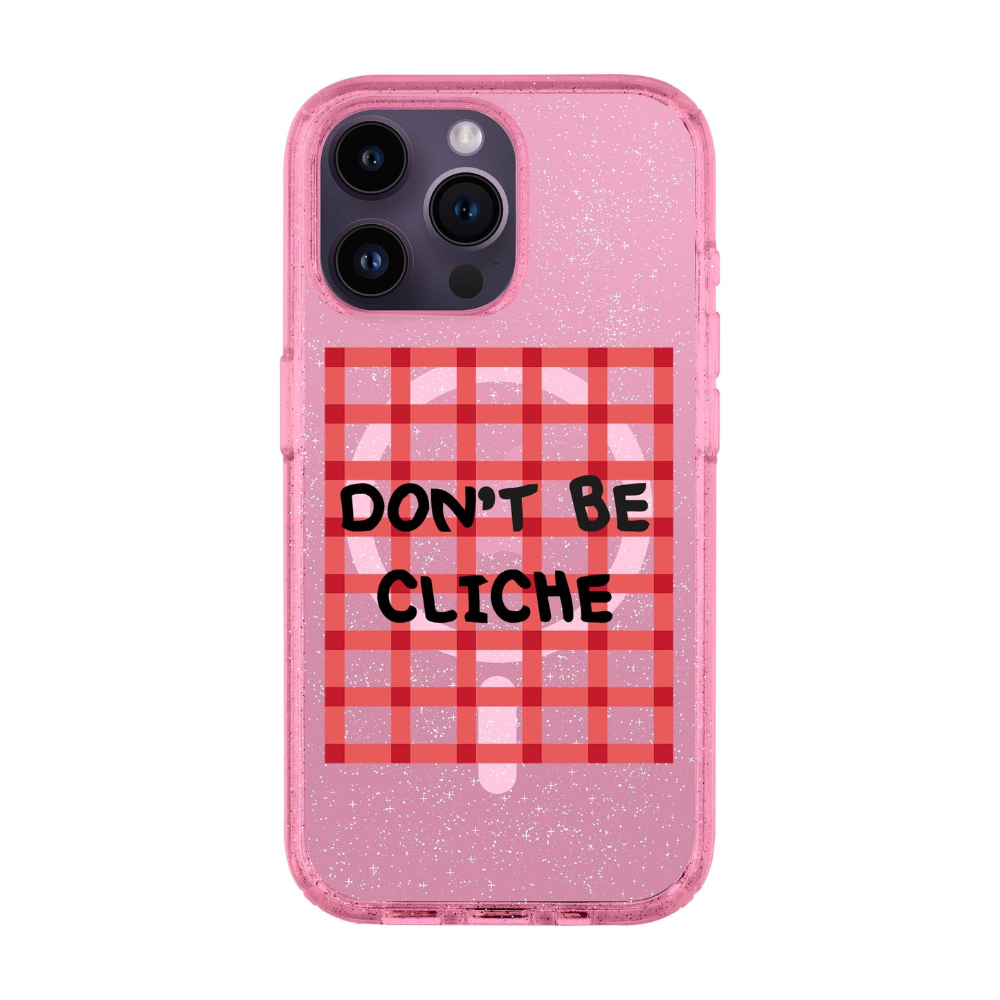 DON'T BE CLICHE-iPhone 14 Pro Max Shiny Kılıf MagSafe Özellikli