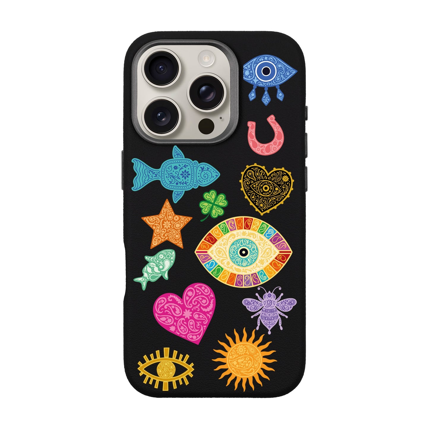CHARMS BY BERRİN ÖZKAN-iPhone 16 Pro Leather Premium Kılıf MagSafe Özellikli
