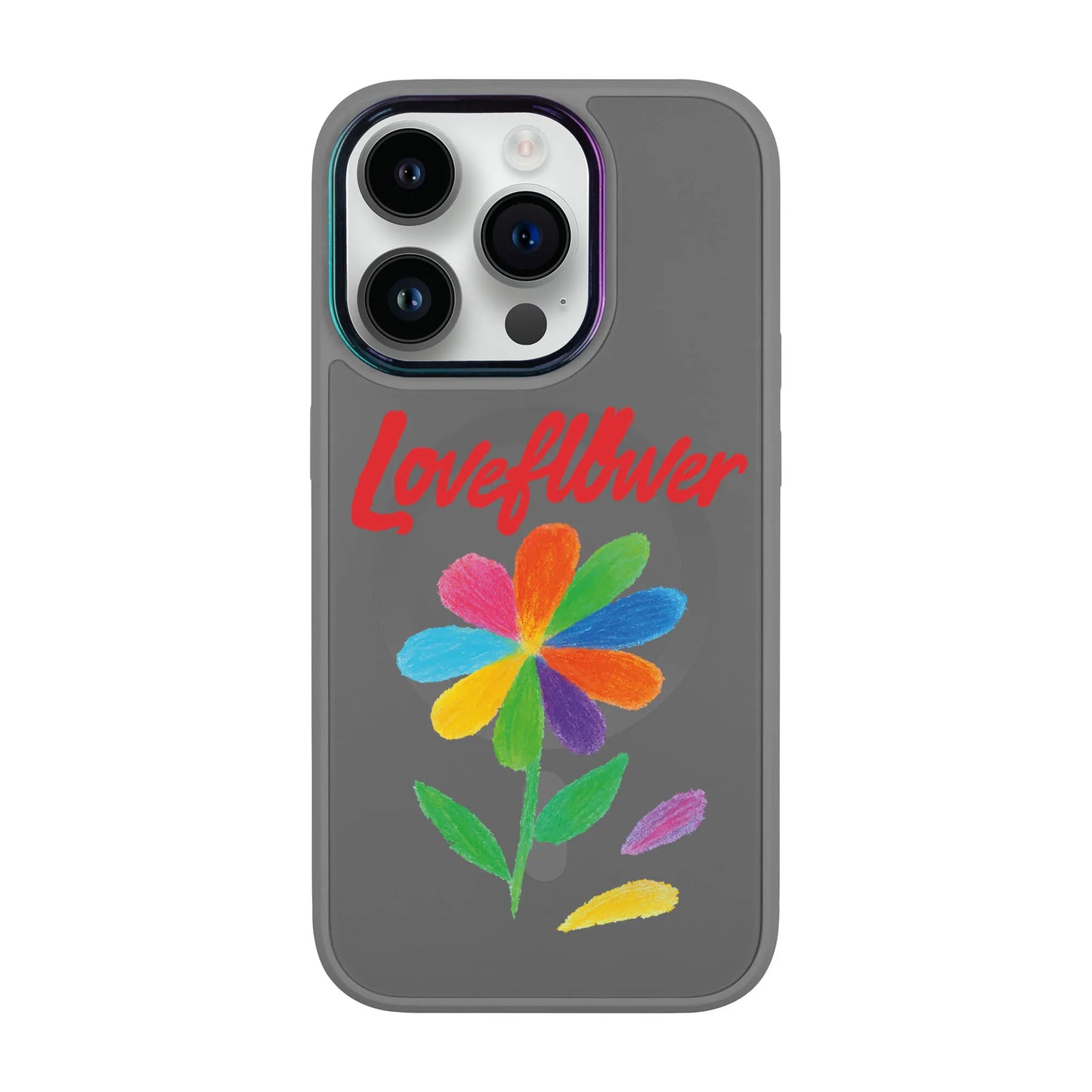 LOVE FLOWER-iPhone 12 Pro Vigor Kılıf MagSafe Özellikli