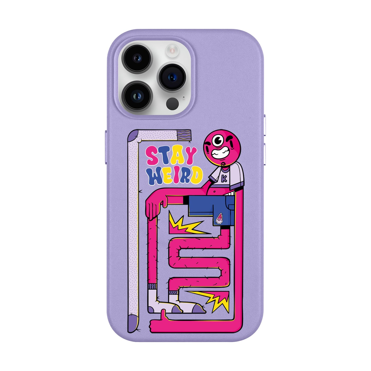 OG TOOTHY-iPhone 14 Pro Max Leather Kılıf MagSafe Özellikli