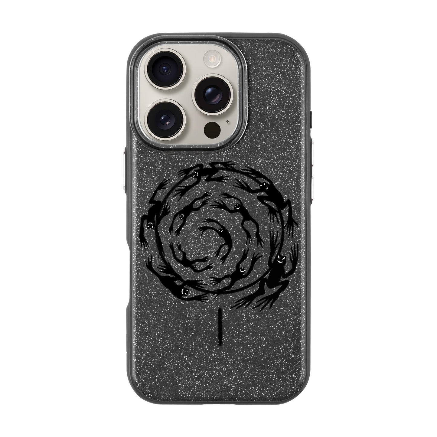 SWIRLING FROGS-iPhone 16 Pro Radiant Kılıf MagSafe Özellikli