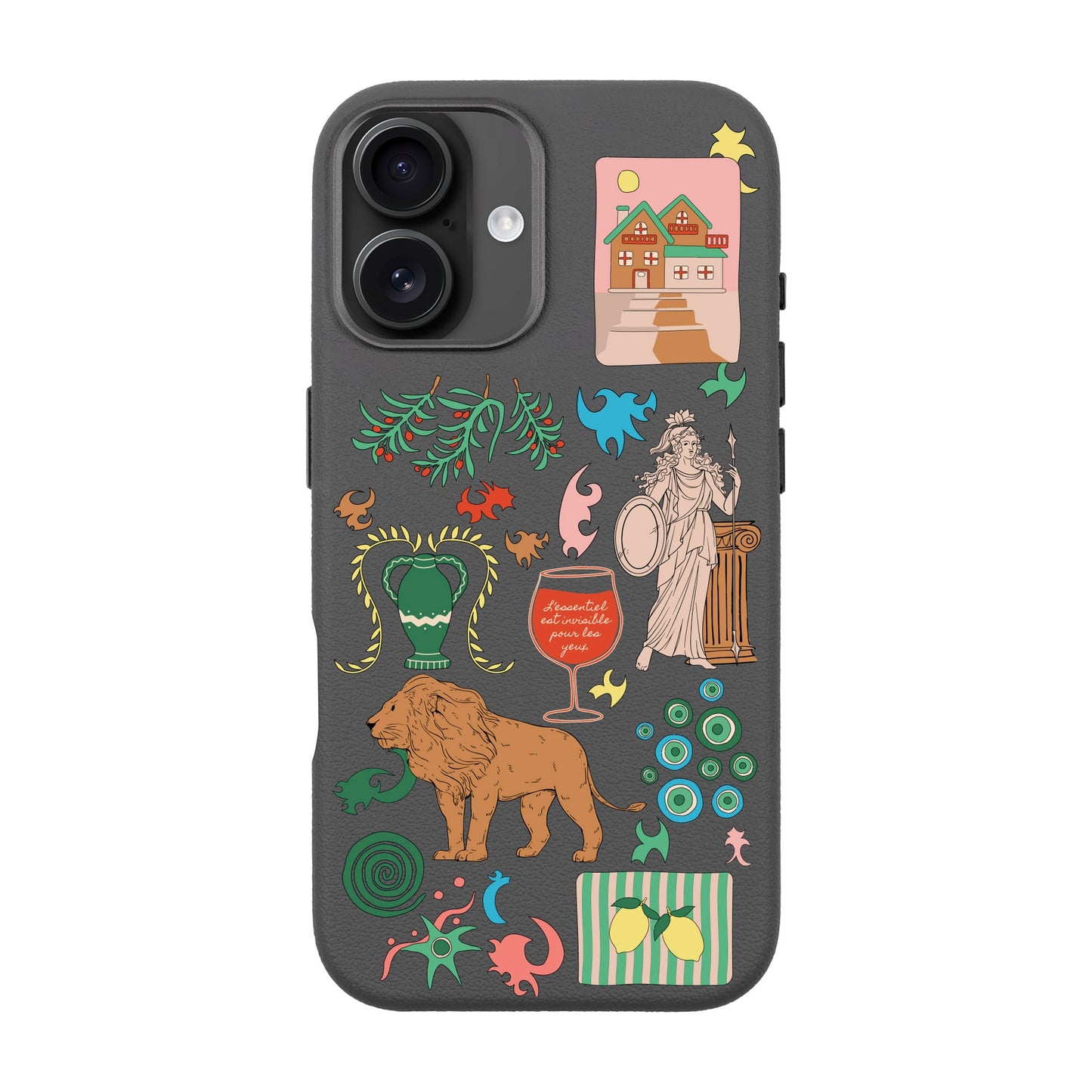 IODES SOUL TRAVELLER-iPhone 16 Leather Premium Kılıf MagSafe Özellikli