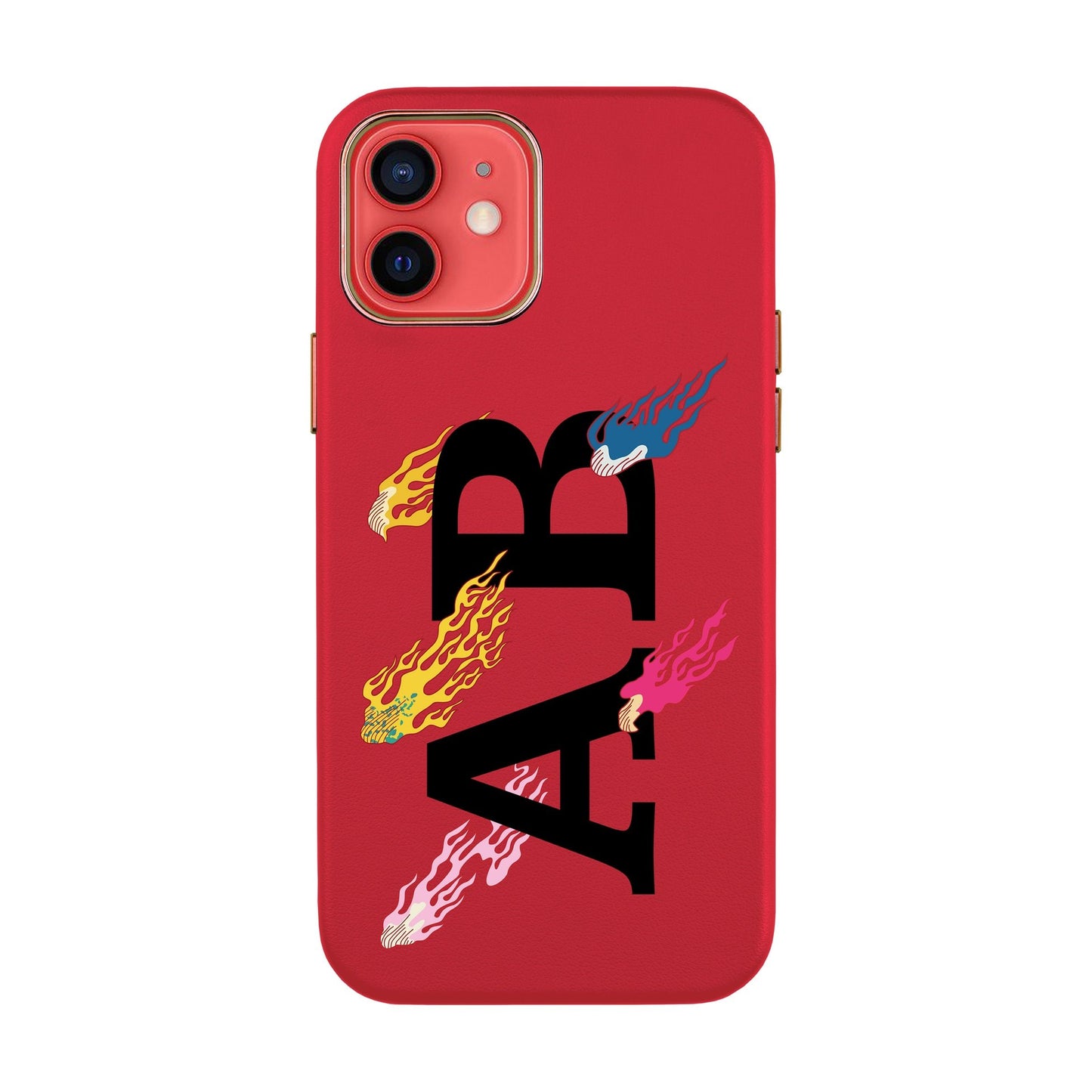 SHOOTİNG STAR KİŞİSELLEŞTİRİLMİŞ-iPhone 12 Mini Leather Kılıf