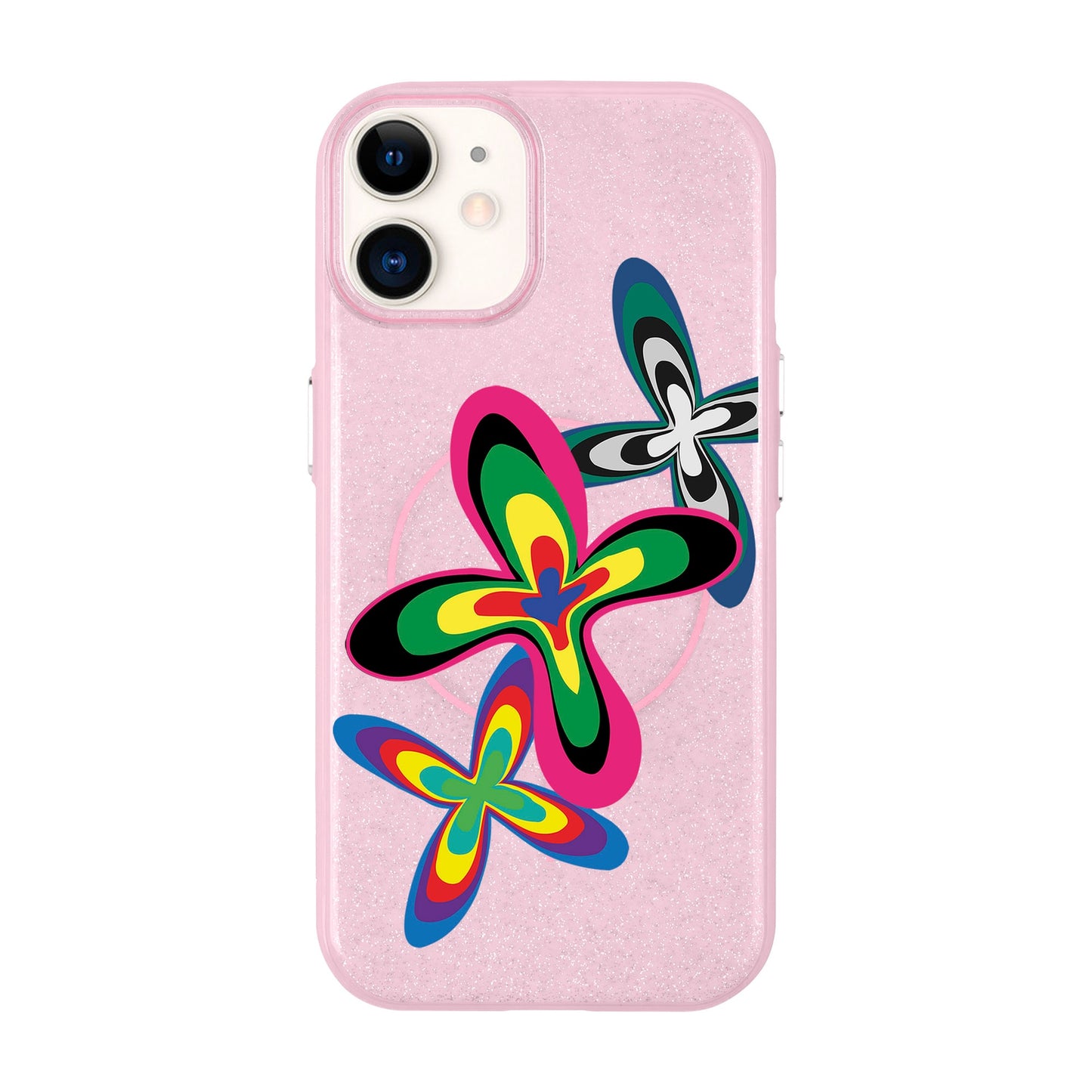 COLOR FLOWER-iPhone 11 Radiant Kılıf MagSafe Özellikli