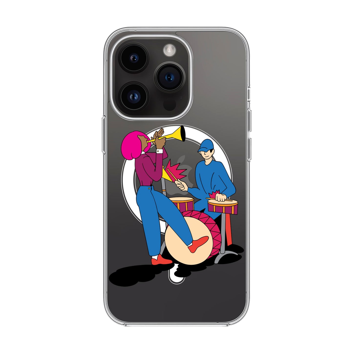 JAM-iPhone 14 Pro Solid Kılıf MagSafe Özellikli