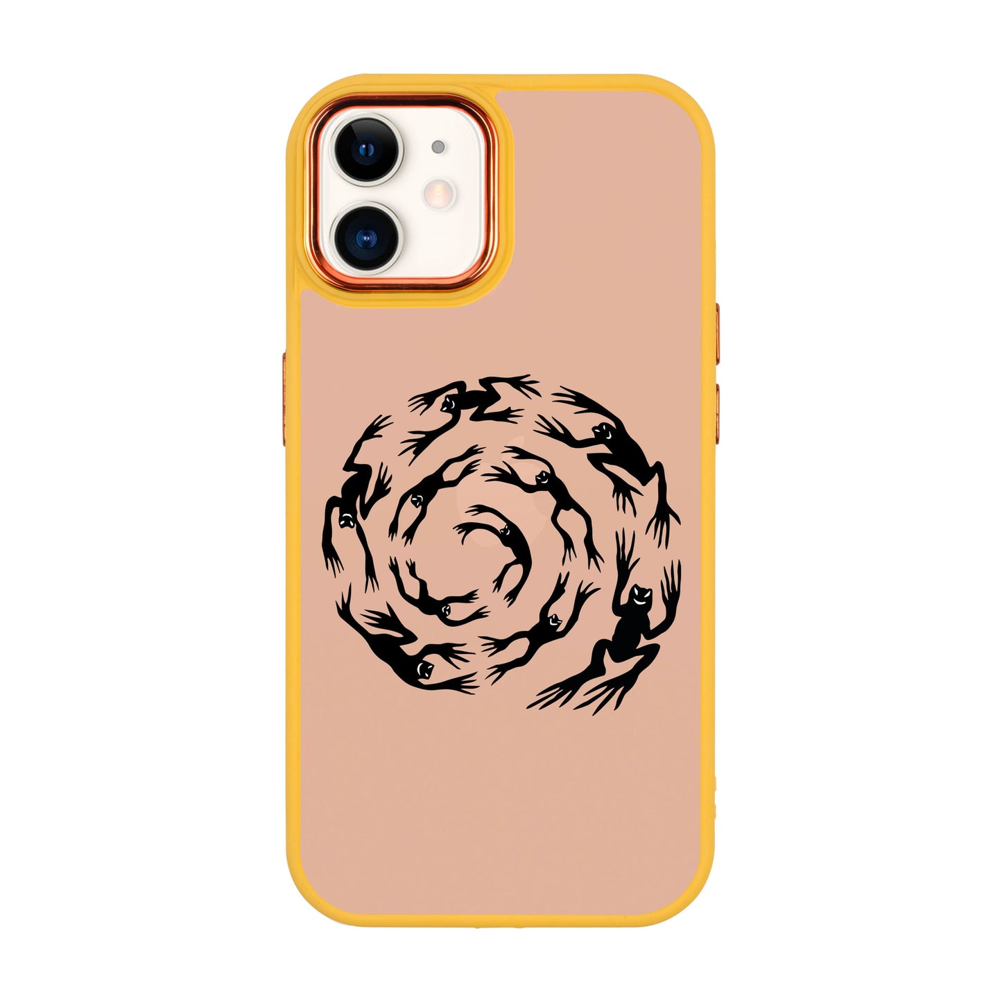 SWIRLING FROGS-iPhone 11 Proof Kılıf