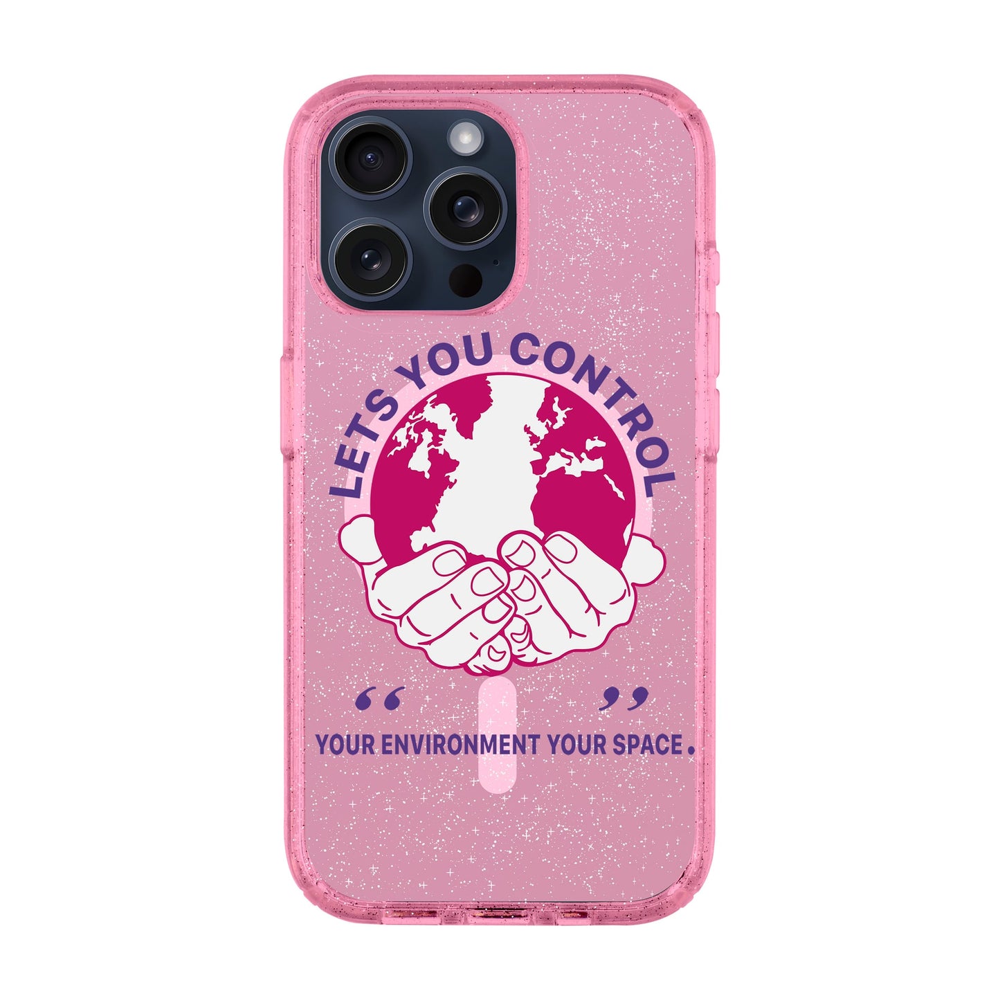 LET'S YOU CONTROL-iPhone 15 Pro Max Shiny Kılıf MagSafe Özellikli