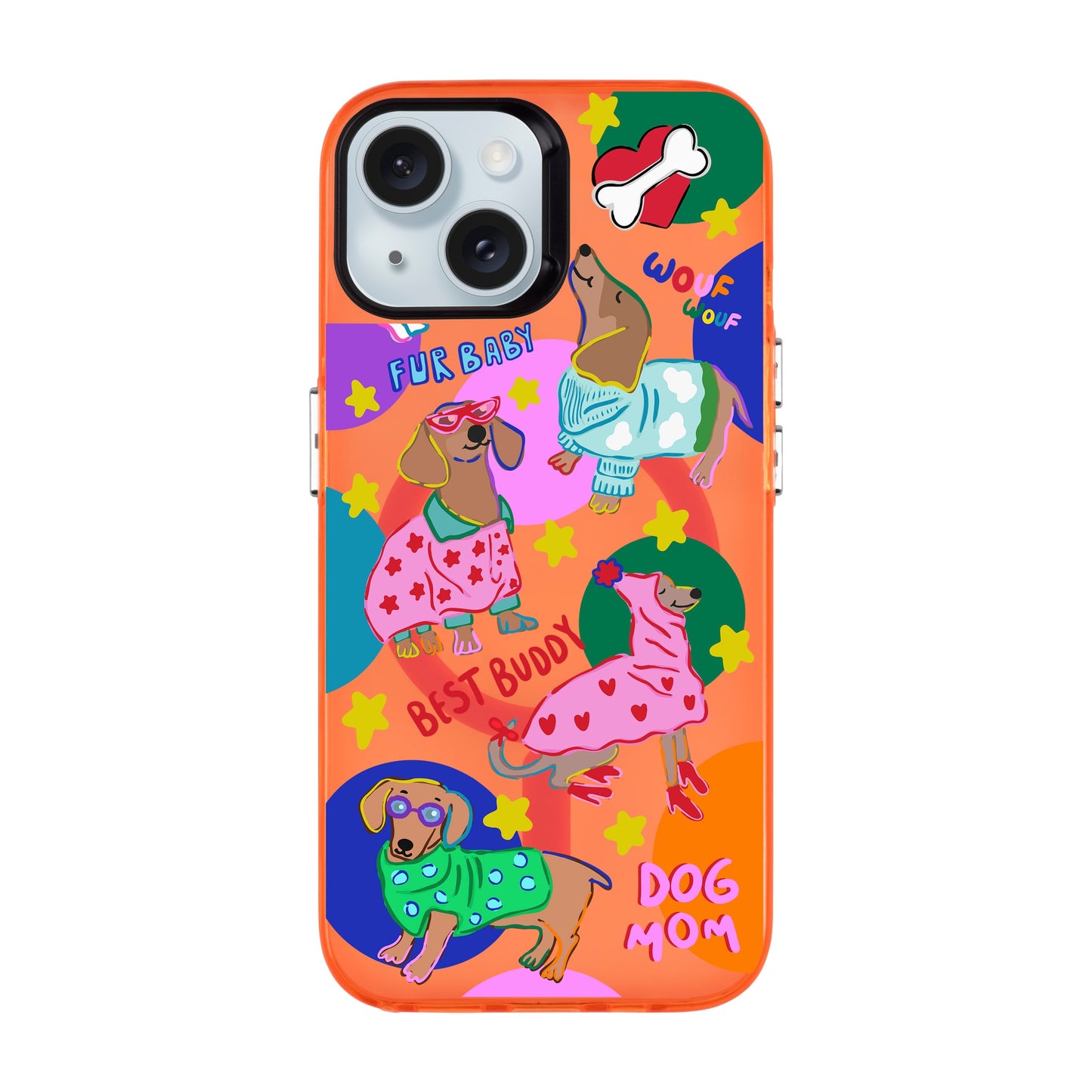 DOG MOM-iPhone 15 Hold Kılıf MagSafe Özellikli