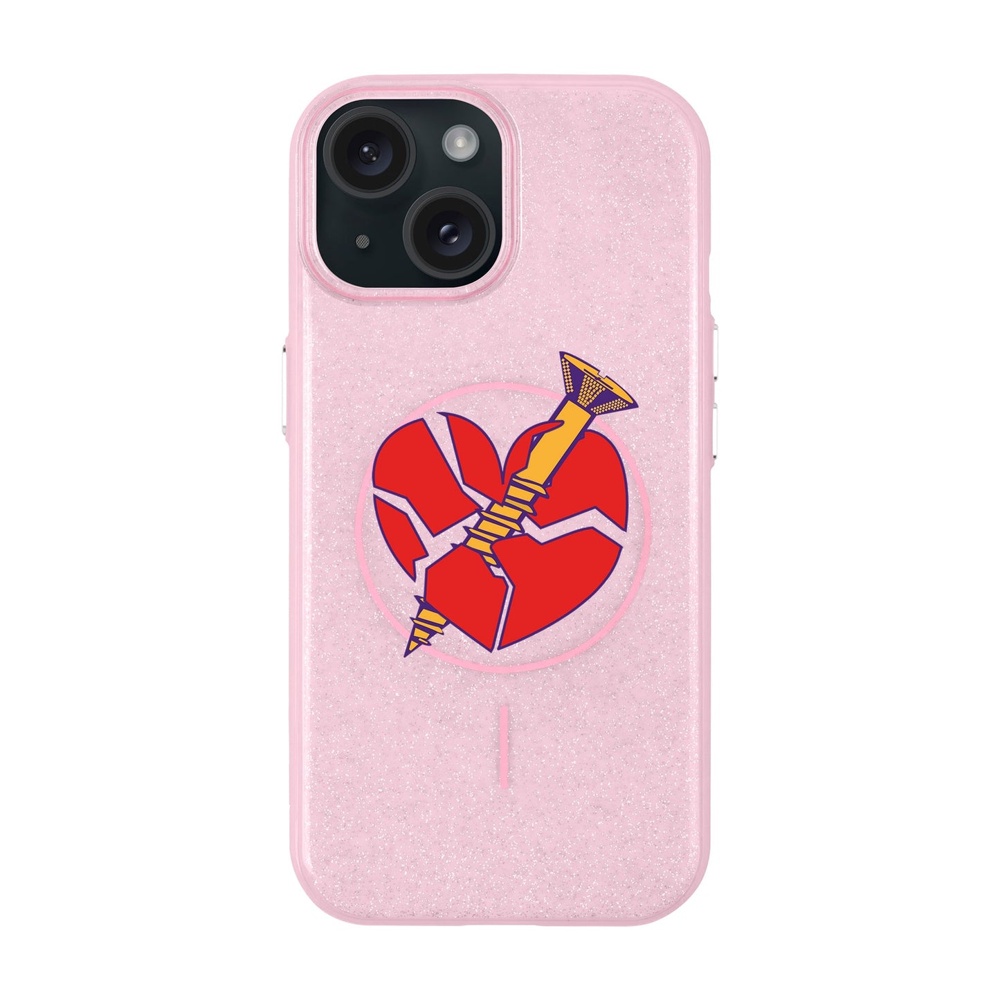 BROKEN HEART-iPhone 15 Plus Radiant Kılıf MagSafe Özellikli
