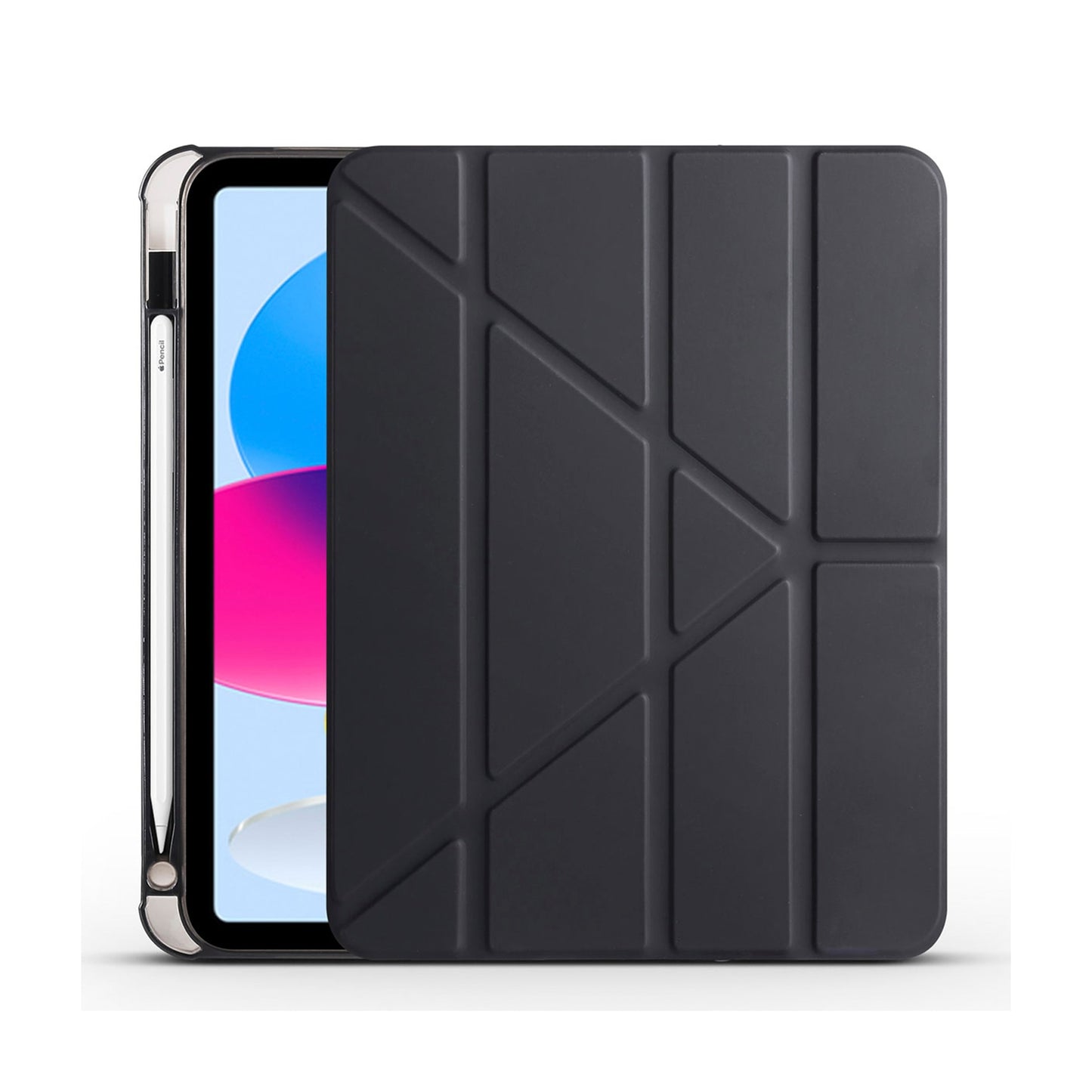 Apple iPad 10.Nesil 10.9 inç 2022-Trigon Folding Kalemlikli Standlı Kılıf