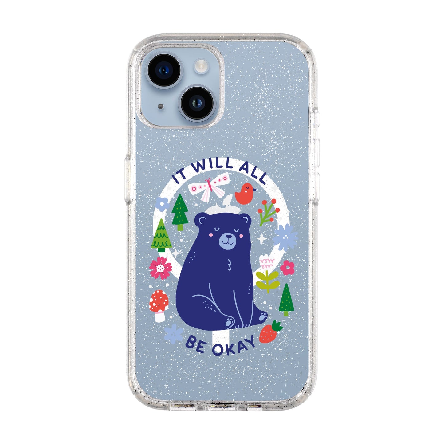 BE OKAY-iPhone 13 Shiny Kılıf MagSafe Özellikli