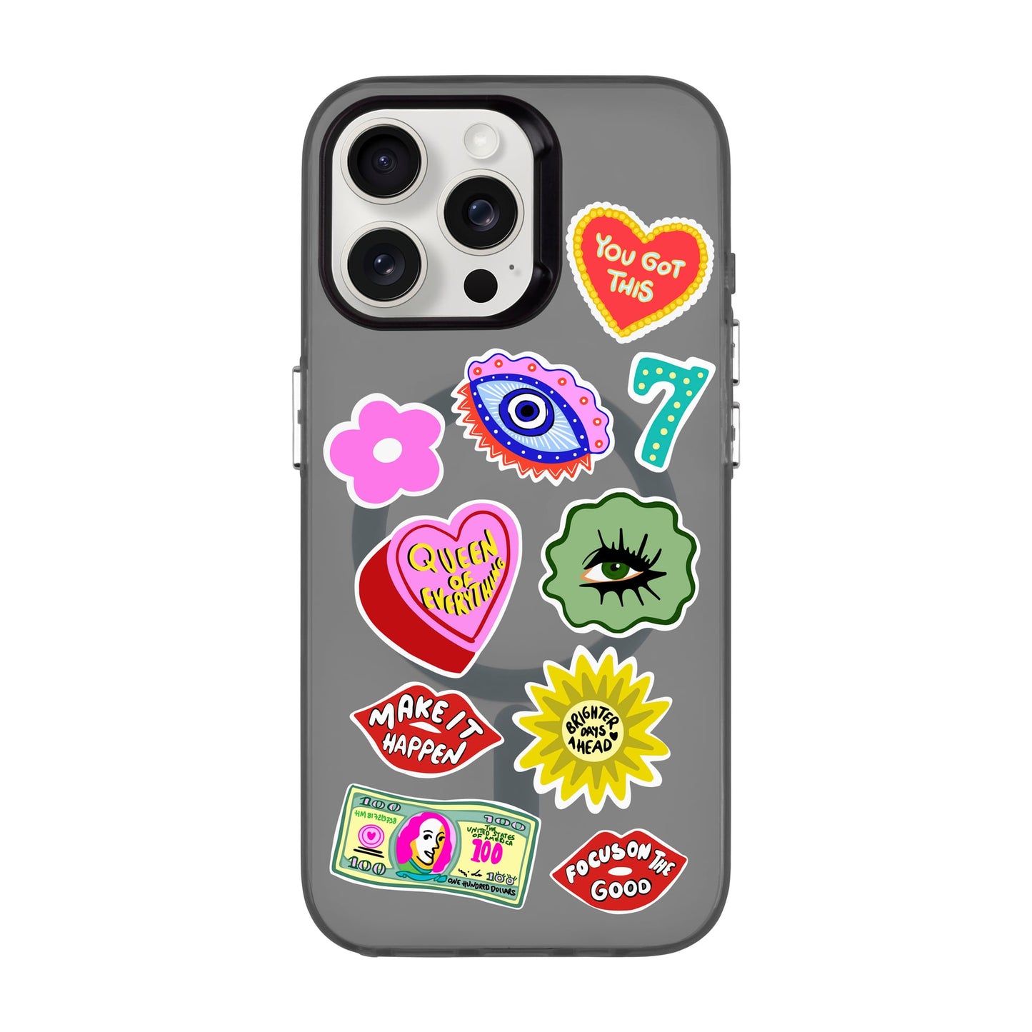HM STICKERS-iPhone 15 Pro Max Hold Kılıf MagSafe Özellikli