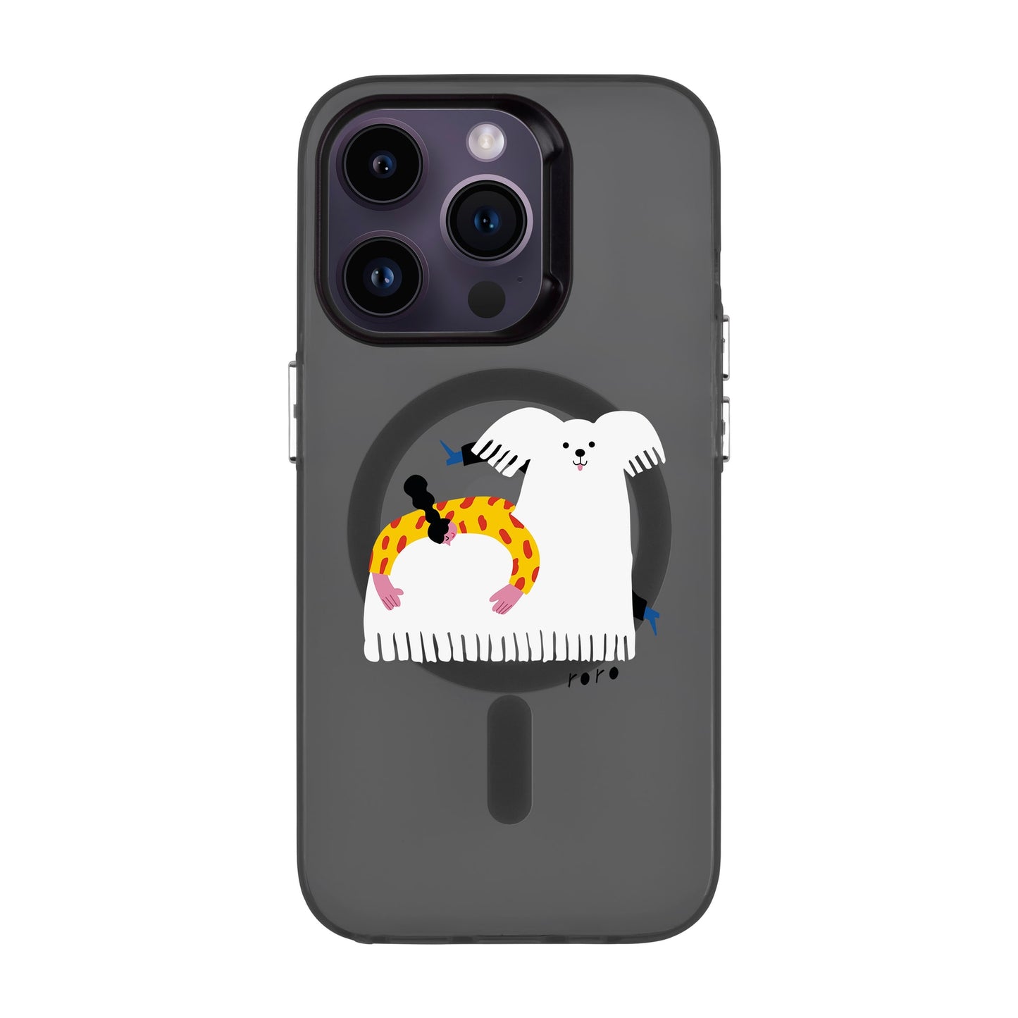 FANCY DOG-iPhone 14 Pro Hold Kılıf MagSafe Özellikli