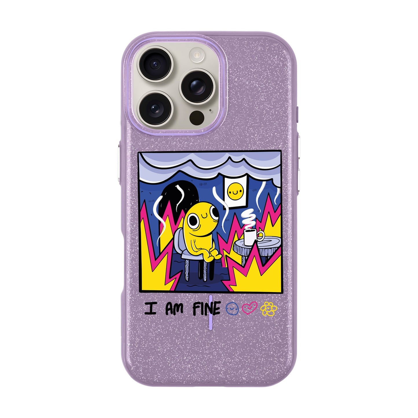I AM FINE-iPhone 16 Pro Max Radiant Kılıf MagSafe Özellikli