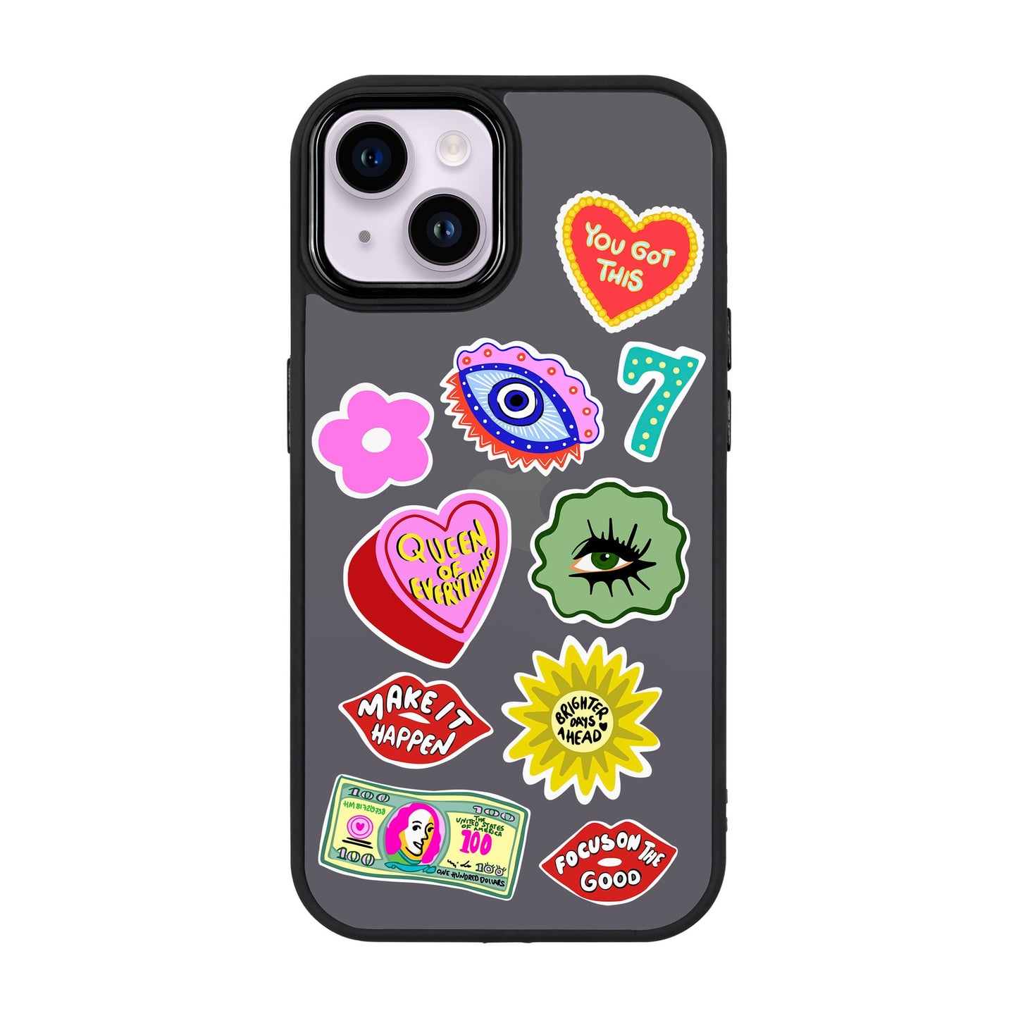 HM STICKERS-iPhone 14 Plus Proof Kılıf