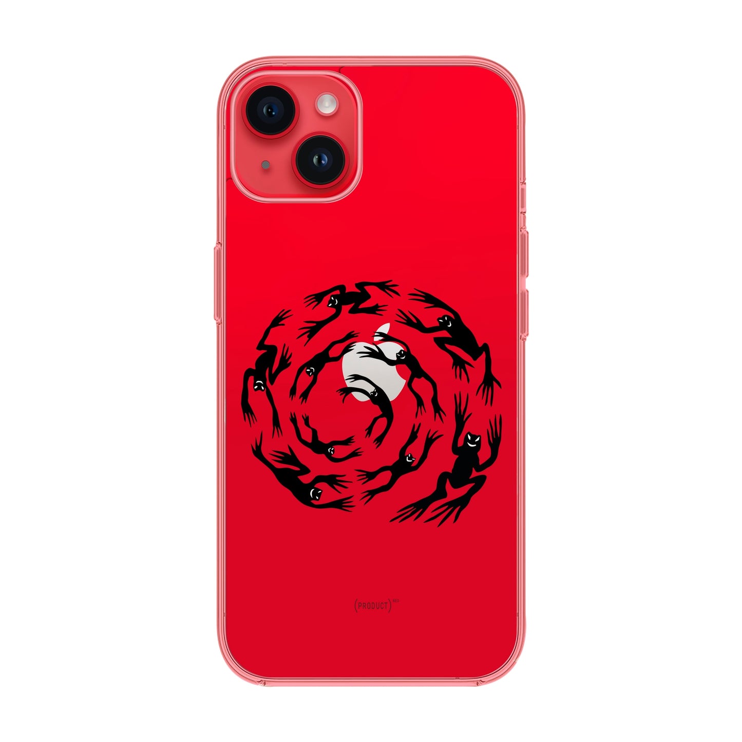 SWIRLING FROGS-iPhone 14 Plus Solid Kılıf