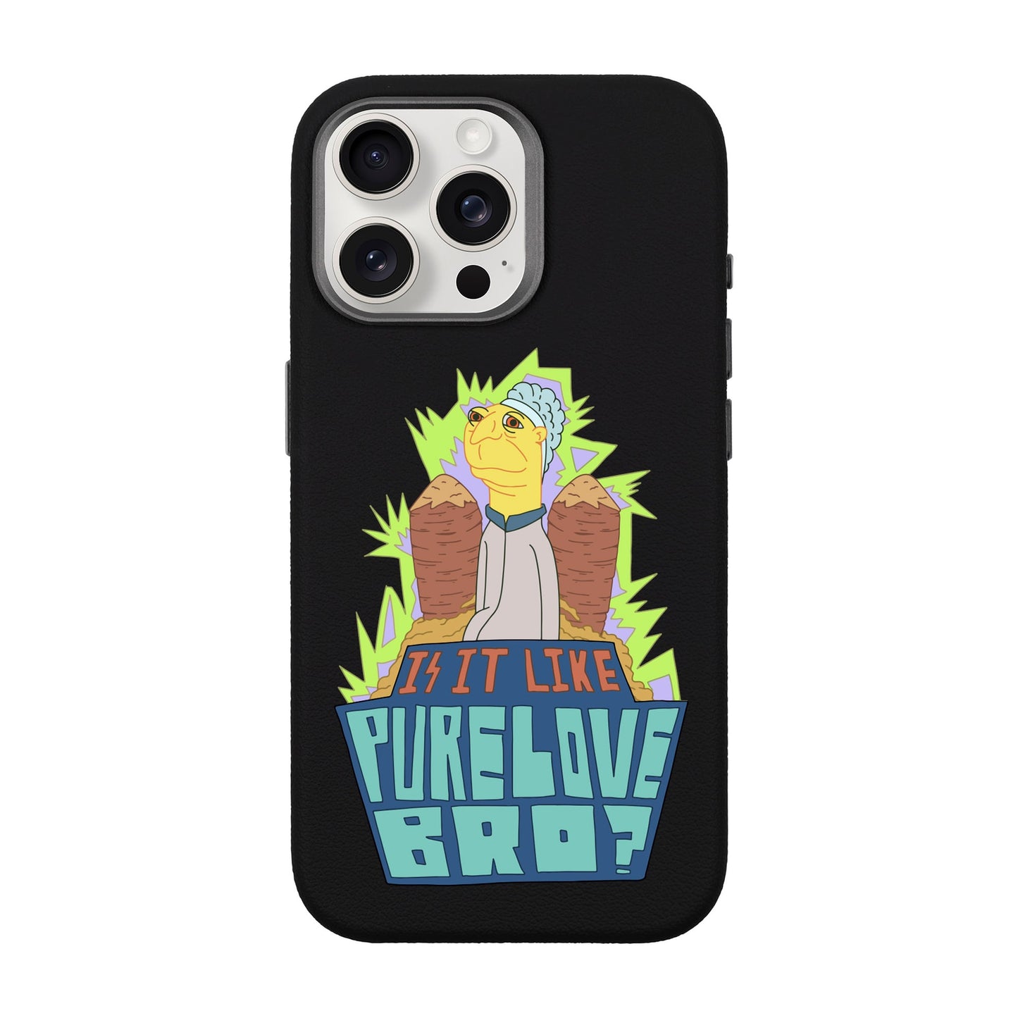 PURE LOVE-iPhone 15 Pro Max Leather Premium Kılıf MagSafe Özellikli