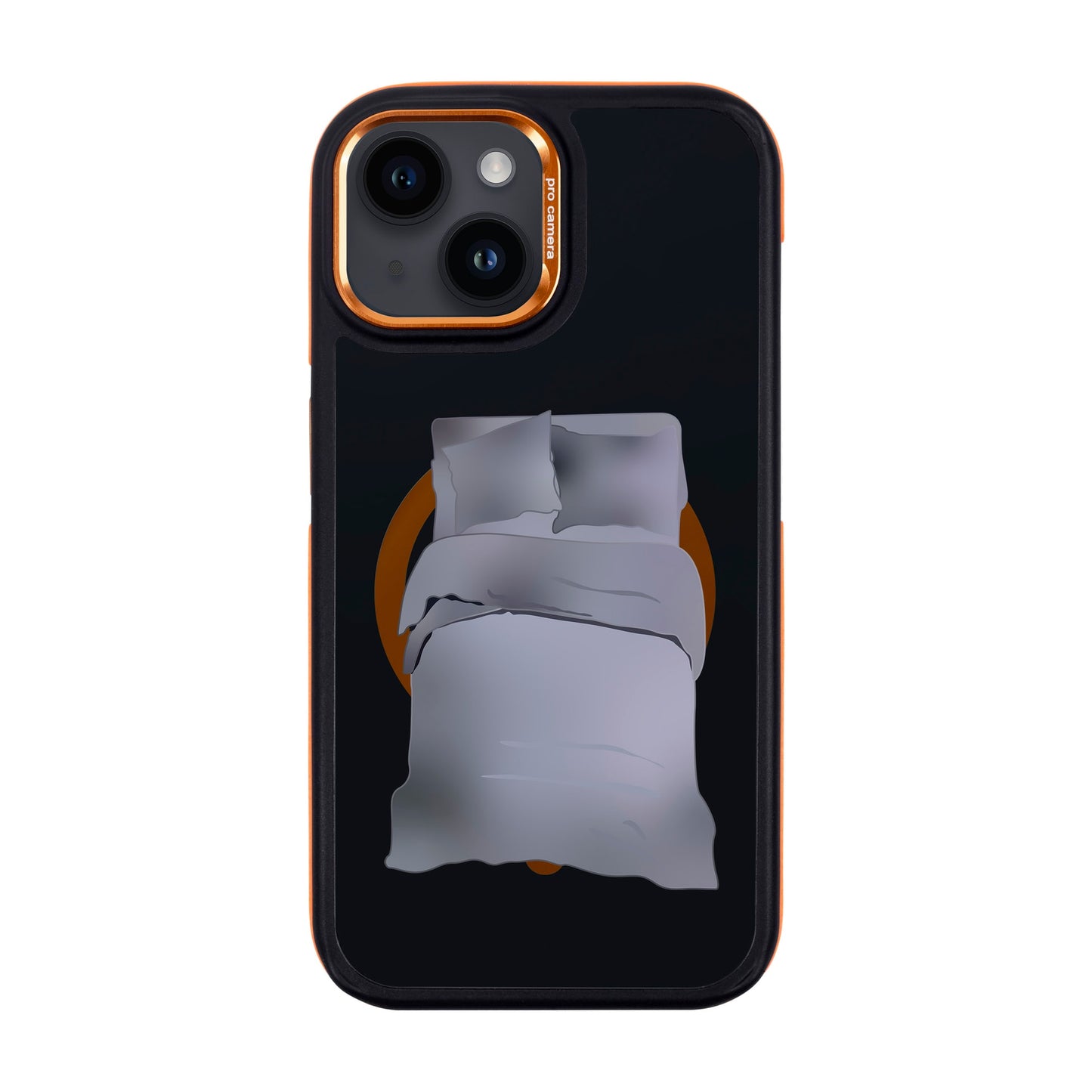 MATTRESS-iPhone 14 Dark Kılıf MagSafe Özellikli