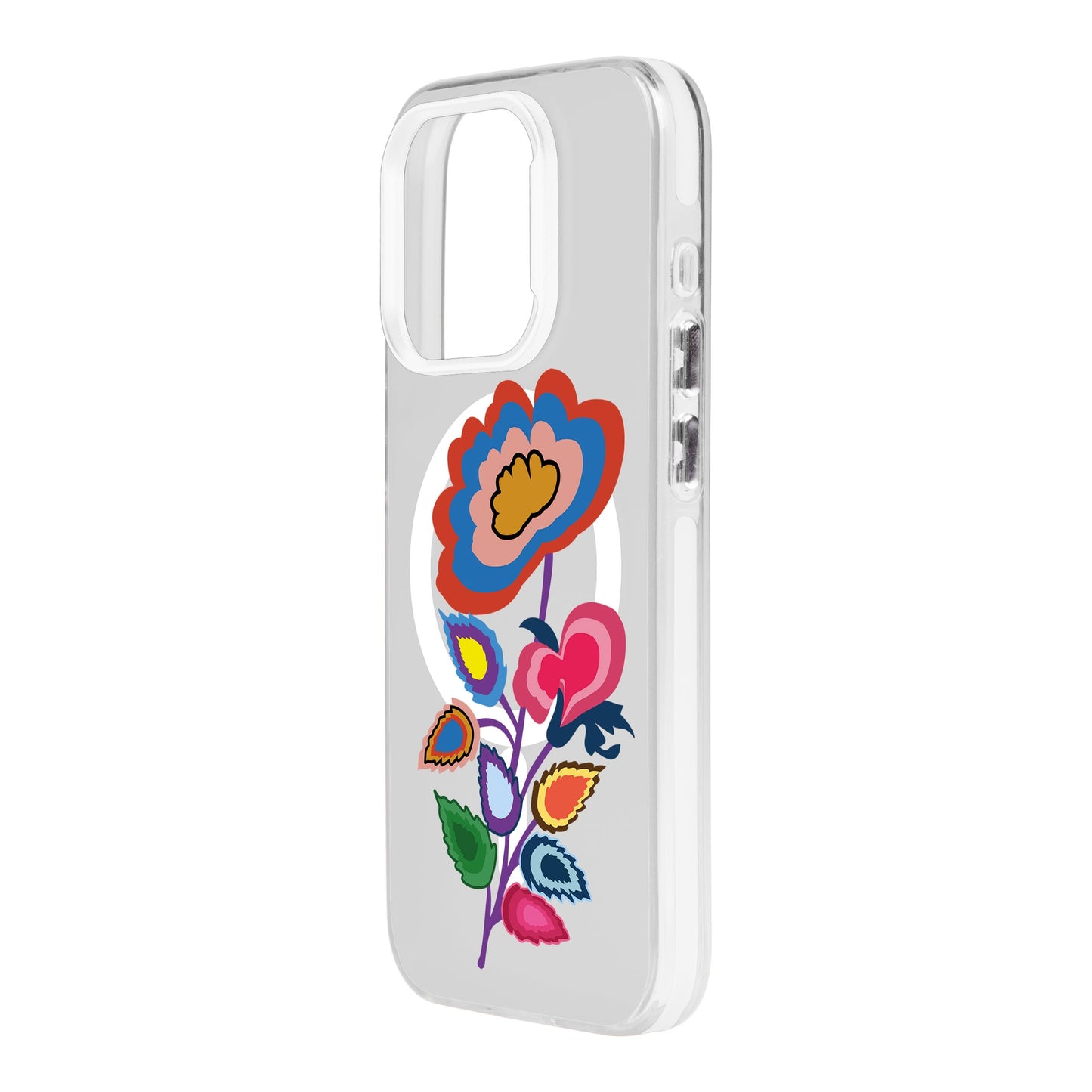 KNITTED FLOWER-iPhone 11 Hold Kılıf MagSafe Özellikli