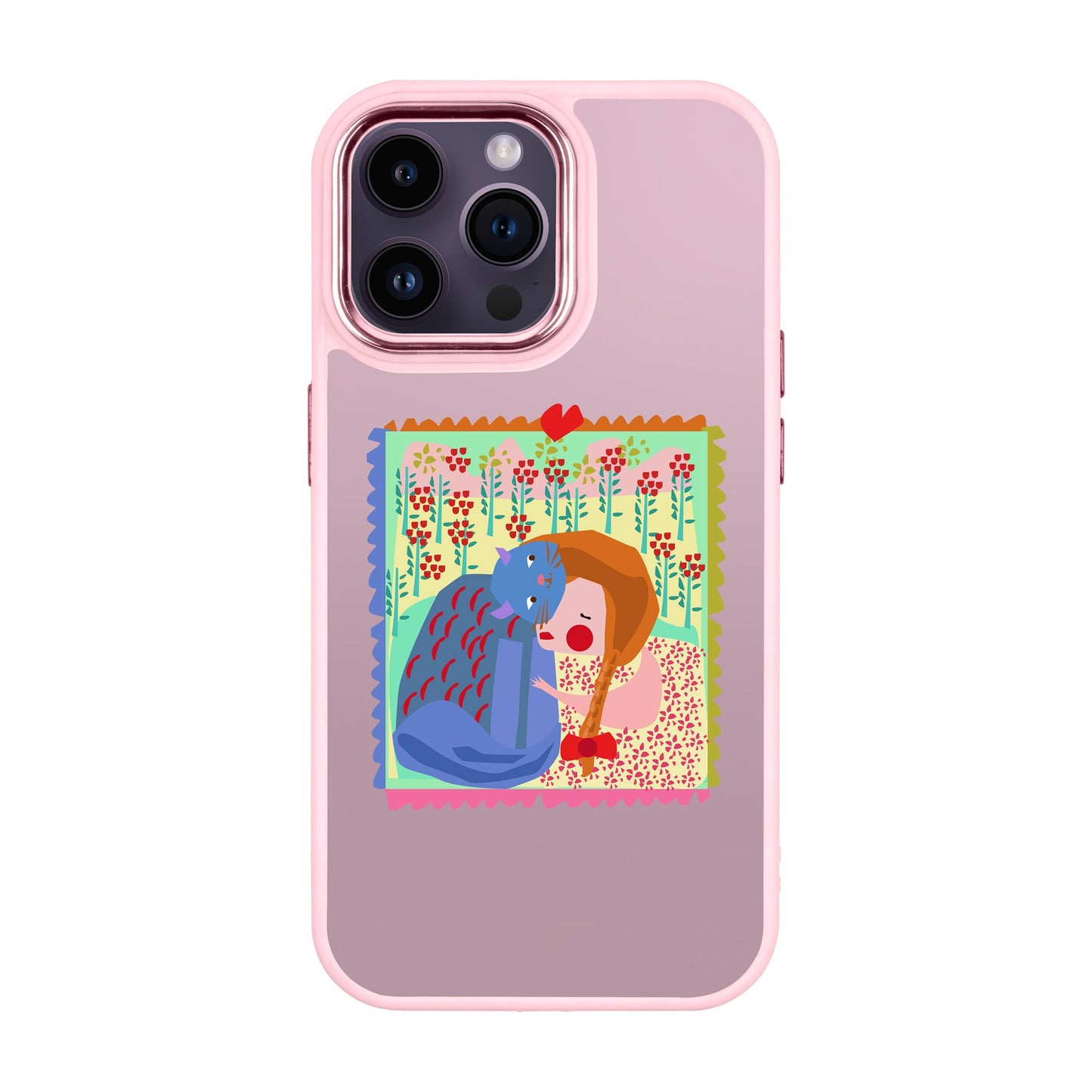 KEDİ POSTA PULU-iPhone 13 Pro Max Proof Kılıf