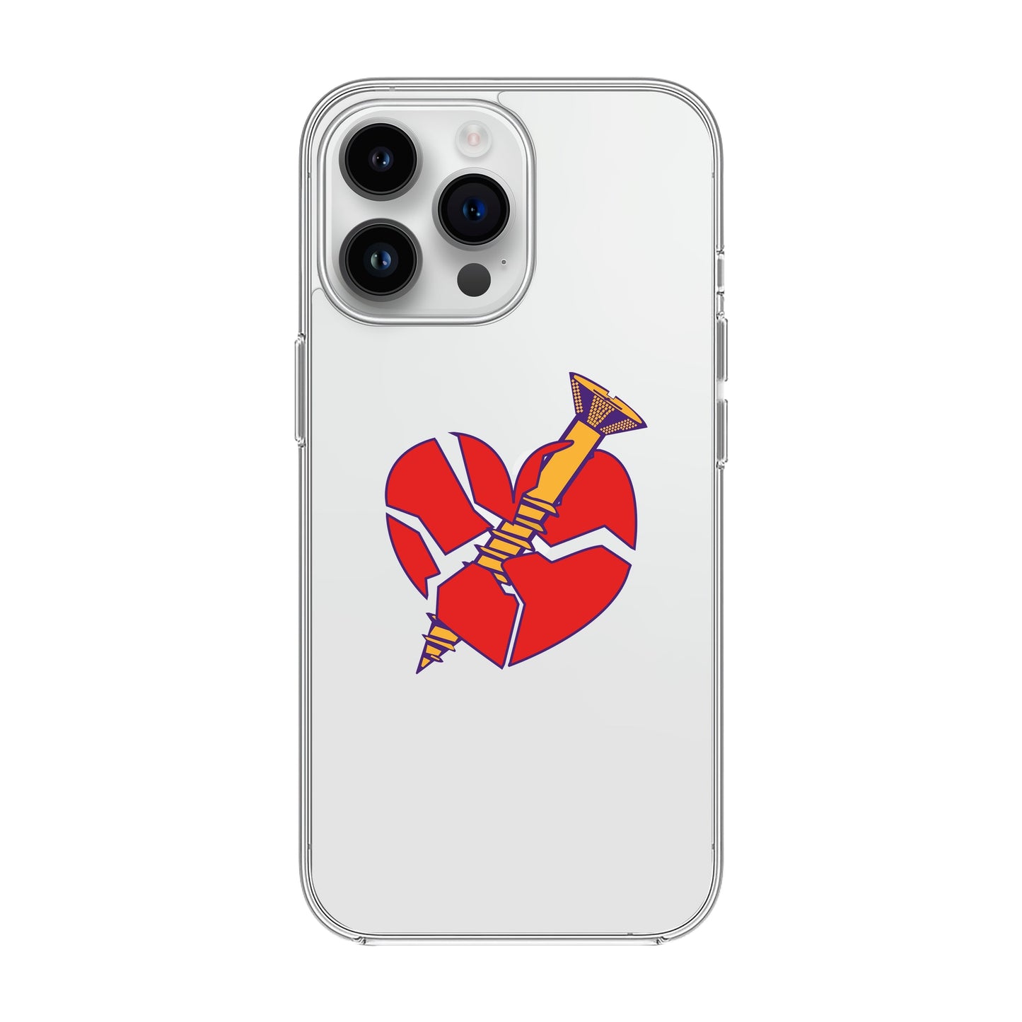 BROKEN HEART-iPhone 15 Pro Max Solid Kılıf