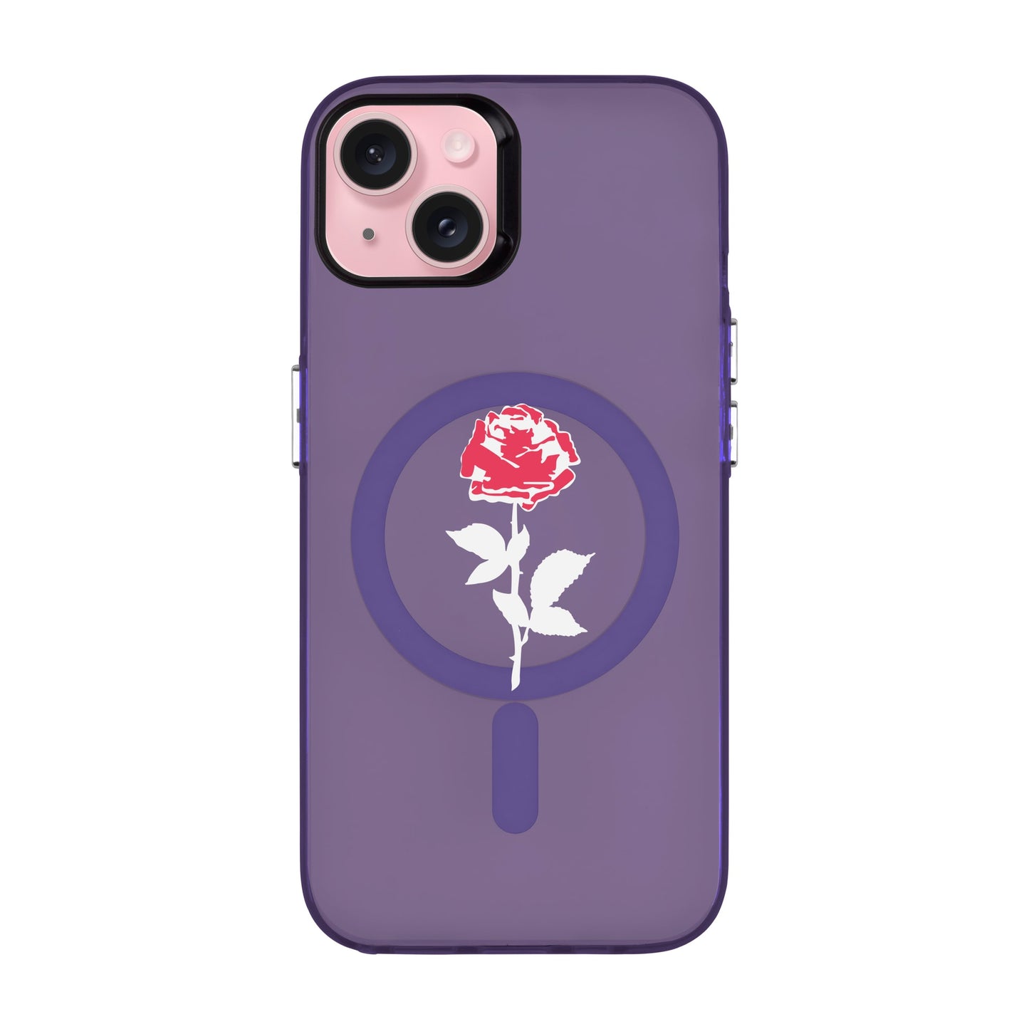 NATUREL ROSE-iPhone 15 Plus Hold Kılıf MagSafe Özellikli