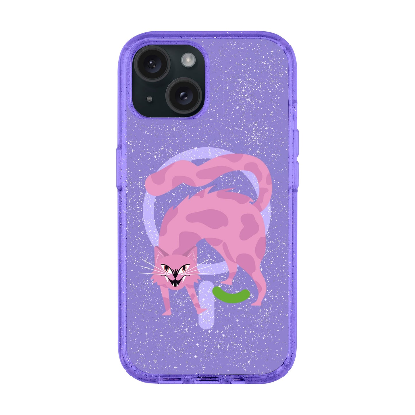 GRUMBLEPAWS-iPhone 14 Plus Shiny Kılıf MagSafe Özellikli