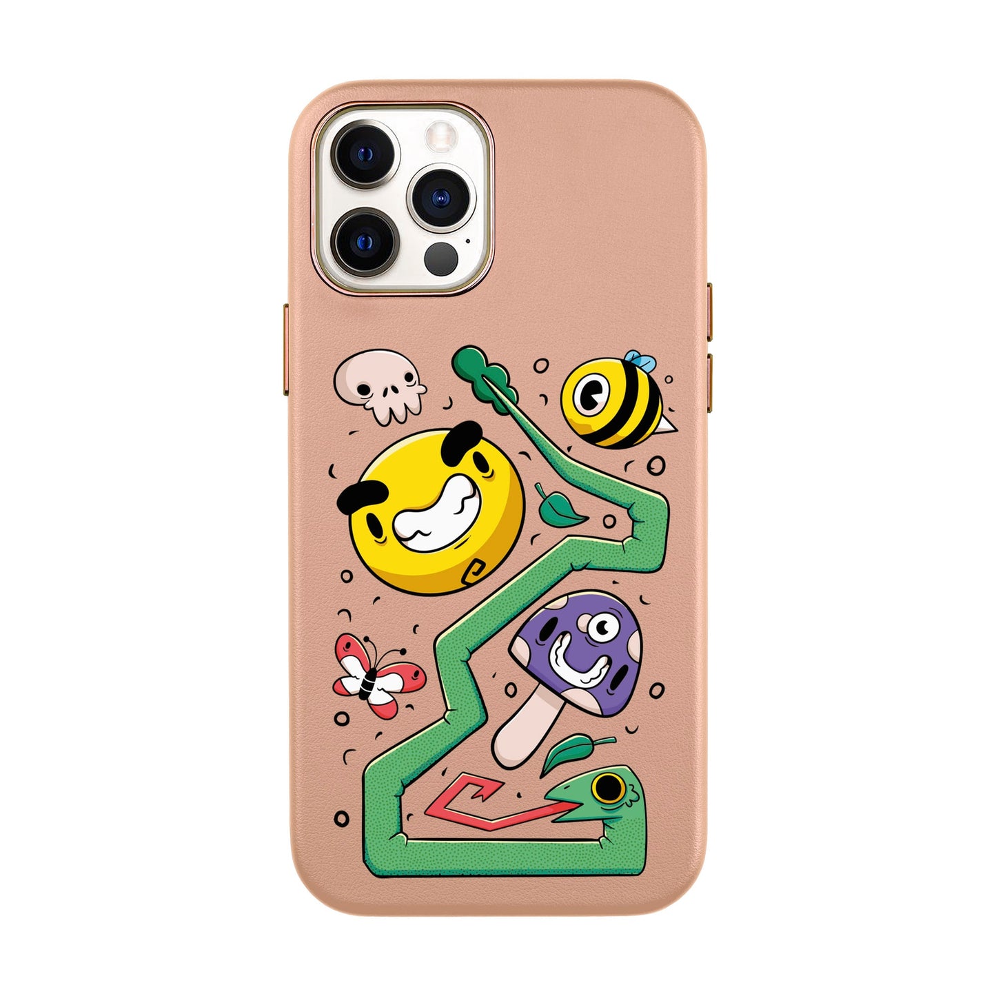 NADUR-iPhone XR Leather Kılıf