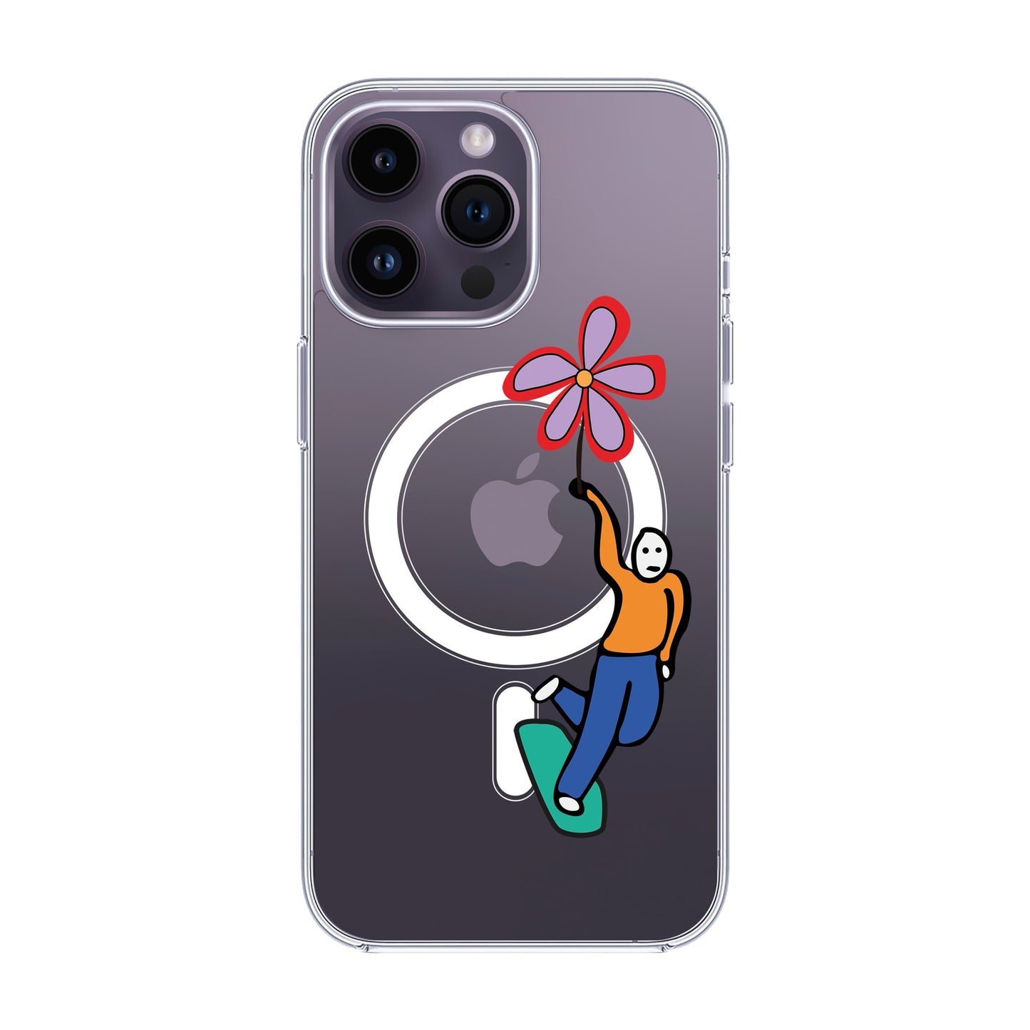 SKATEBOARDER-iPhone 14 Pro Max Solid Kılıf MagSafe Özellikli
