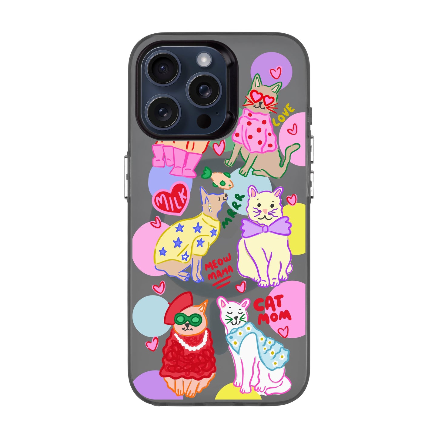 CAT MOM-iPhone 15 Pro Max Hold Kılıf MagSafe Özellikli